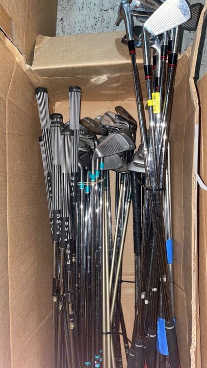 Wholesale Lot of 8 Sequential Mixed Iron Sets, Mcgregor, Vip etc.