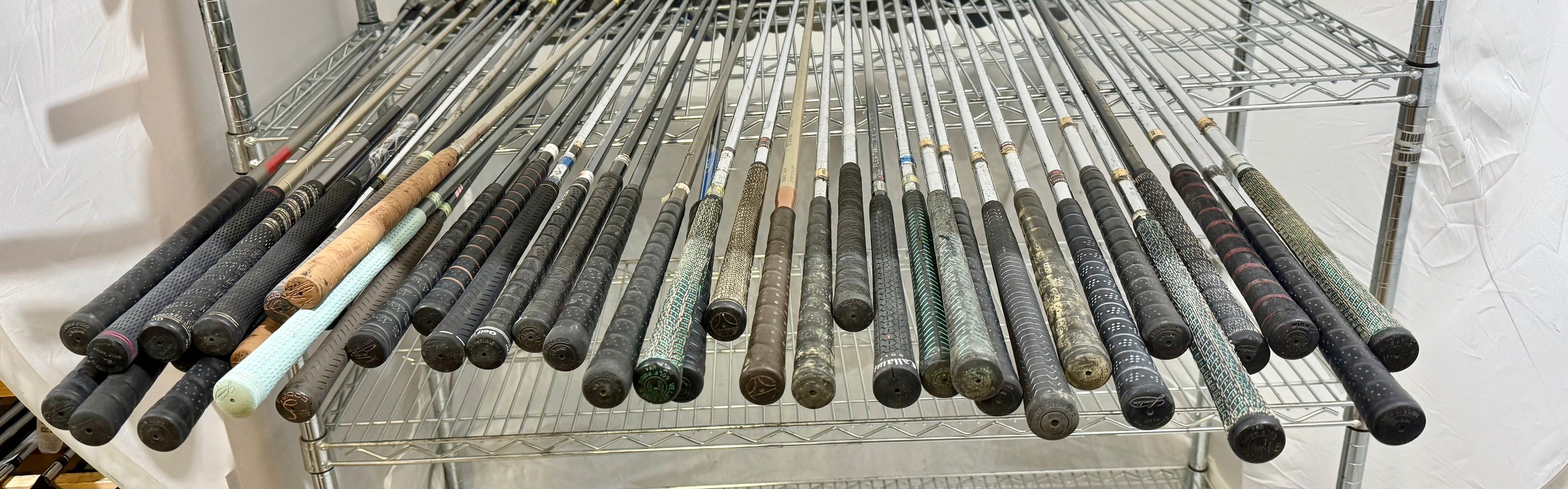 Wholesale Lot of 40 Golf Clubs - Cobra & TaylorMade- Drivers & Woods-Next Round