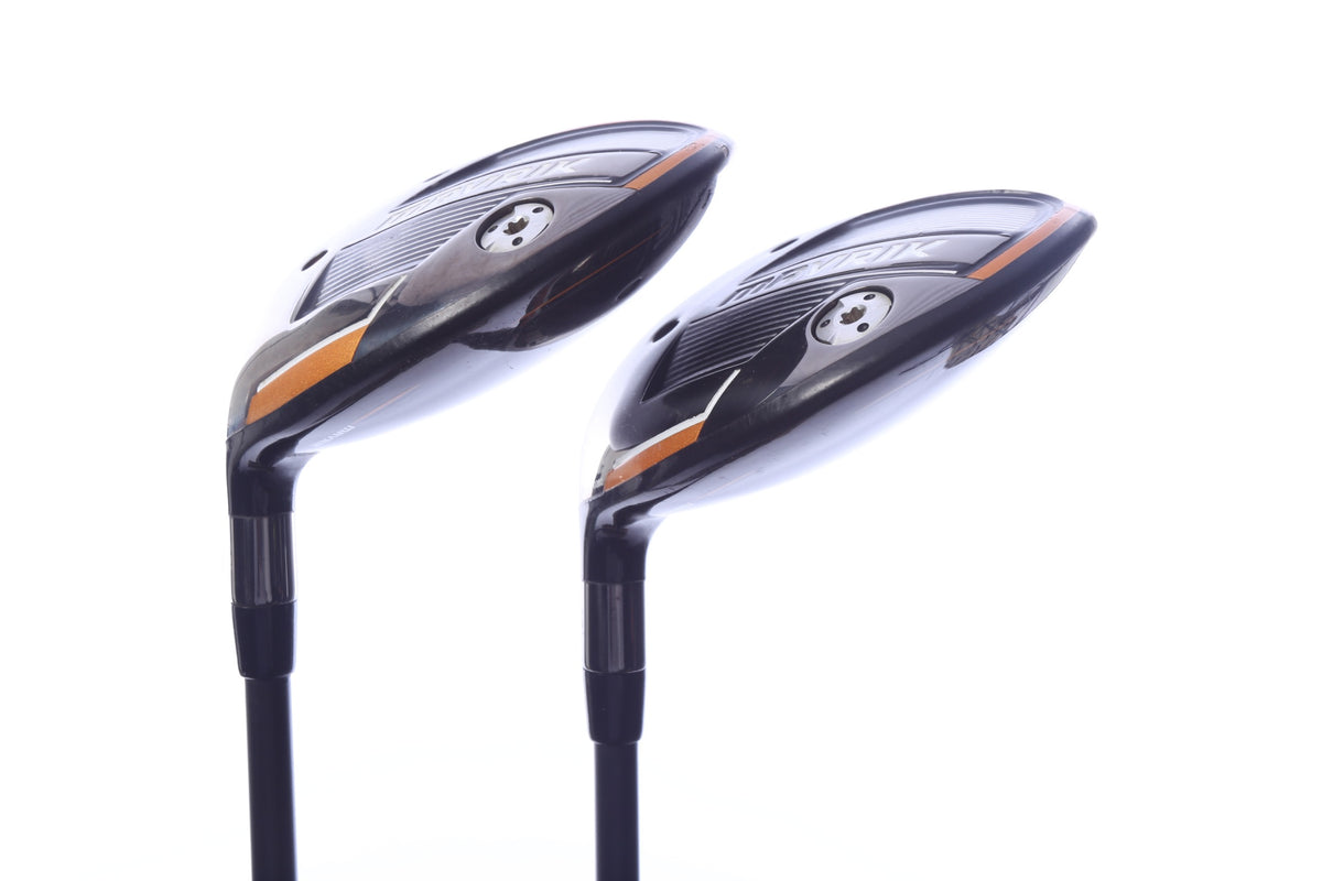 Used Callaway Mavrik Wood Set - Left-Handed - 3W, 5W - Regular Flex