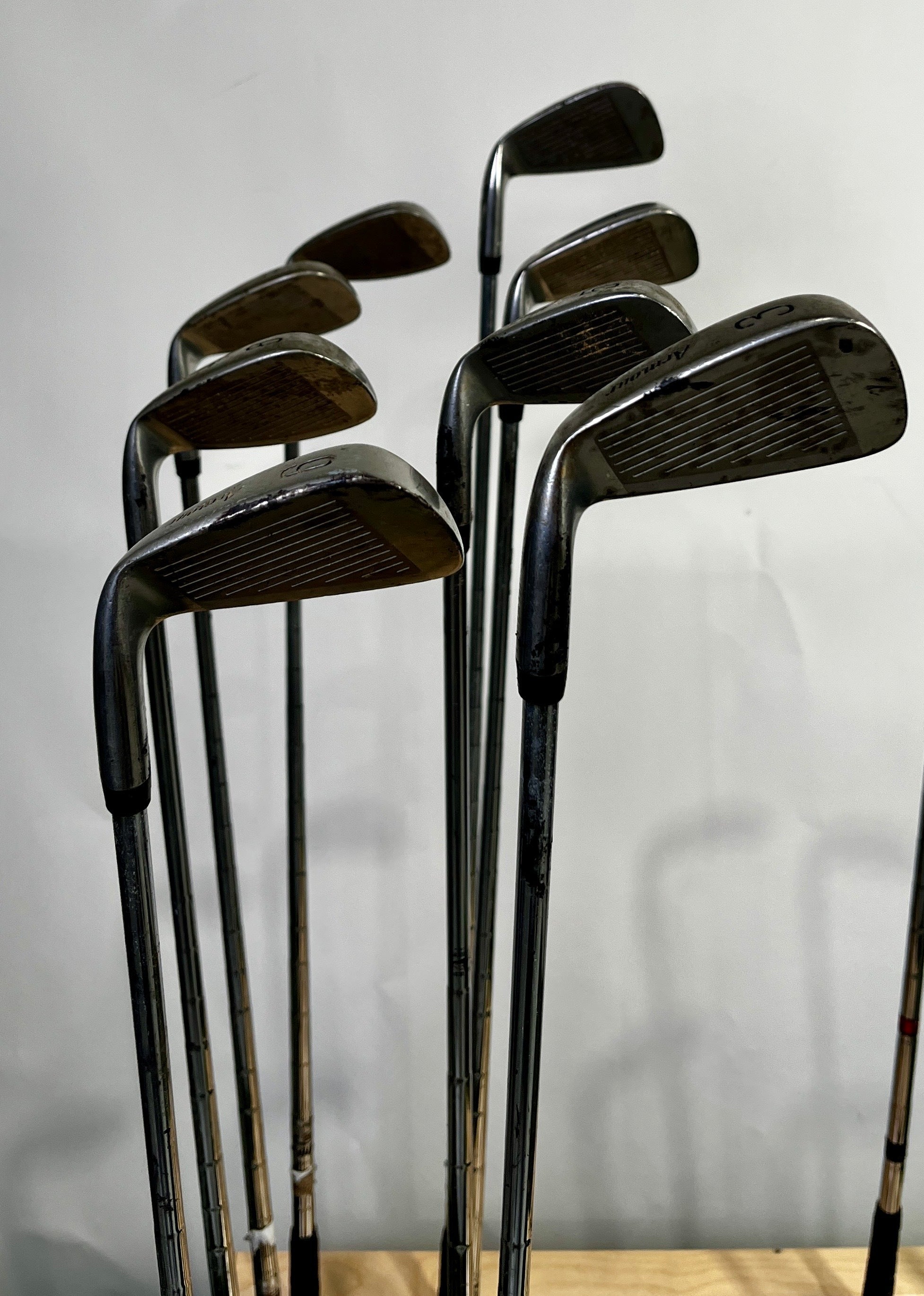 Wholesale lot of 4 Full Iron Sets - Right-Handed Clubs - Ram and Wilson-Next Round