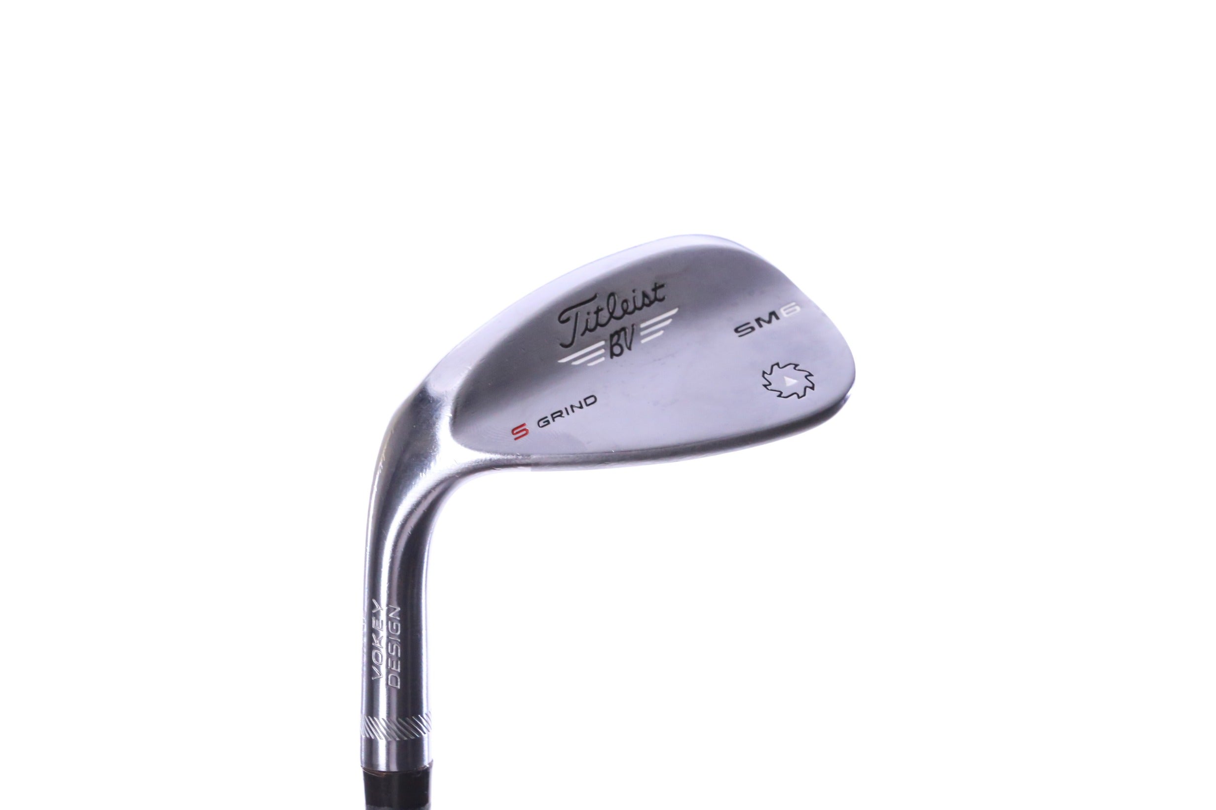Used Titleist Vokey SM6 Tour Chrome Sand Wedge - Left-Handed - 54 Degrees - Extra Stiff Flex-Next Round