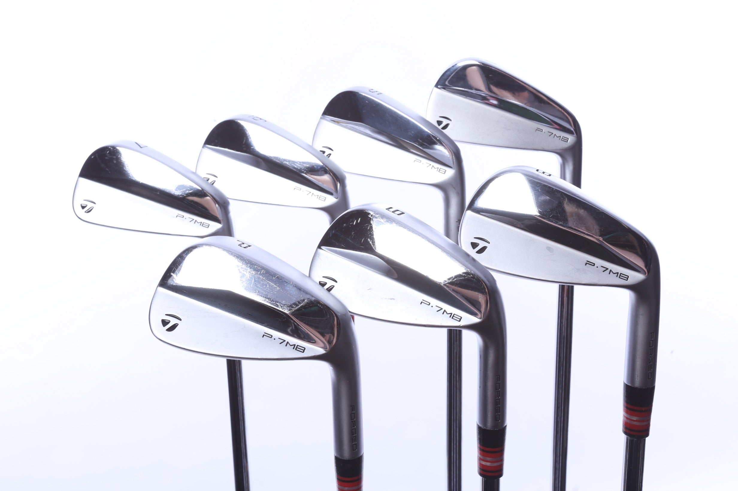 Used TaylorMade 2023 P7MB Iron Set - Right-Handed - 4-PW - Extra Stiff Flex-Next Round