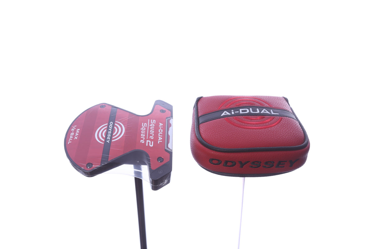 Used Odyssey Ai-DUAL Square 2 Square Max 1/2 Ball Putter - Right-Handed - 34 in - Mallet