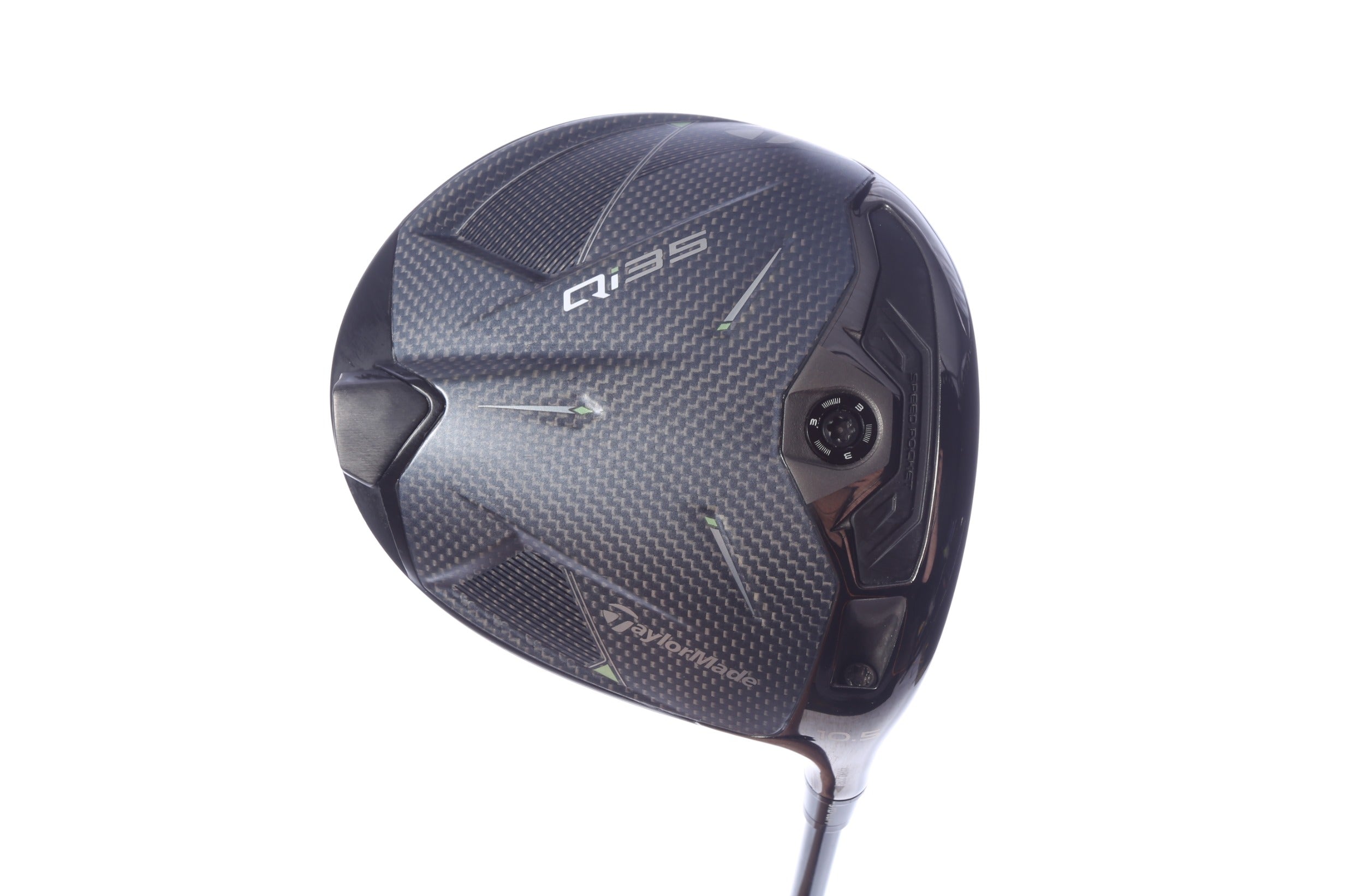 Used TaylorMade Qi35 Driver - 10.5 Degrees - Stiff Flex Project X HZRDUS SMOKE RDX Red - Right-Handed