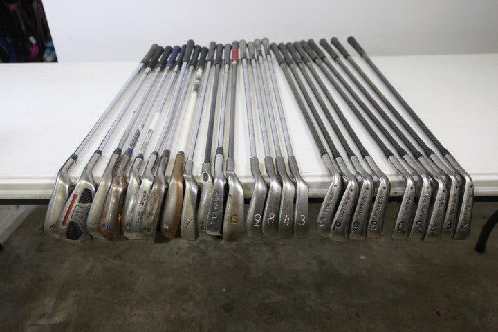 Wholesale Lot of 25 Golf Clubs - Men's Flex - Right-Handed-Next Round
