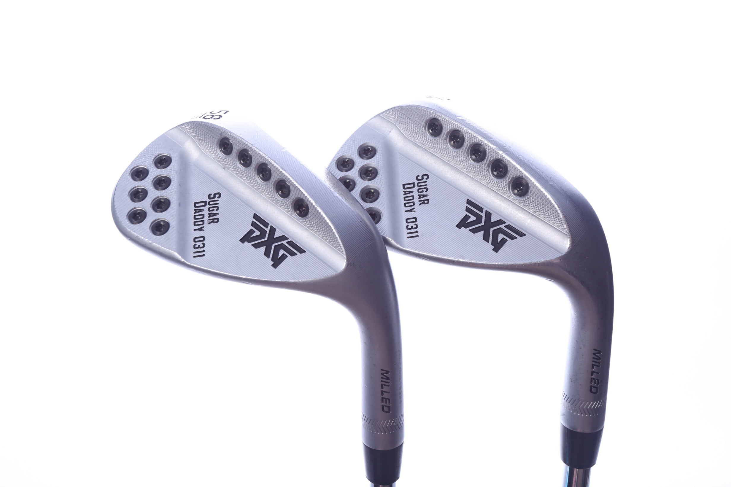 Used PXG 0311 Sugar Daddy Wedge Set - Right-Handed - 54*, 58* - Stiff Flex-Next Round
