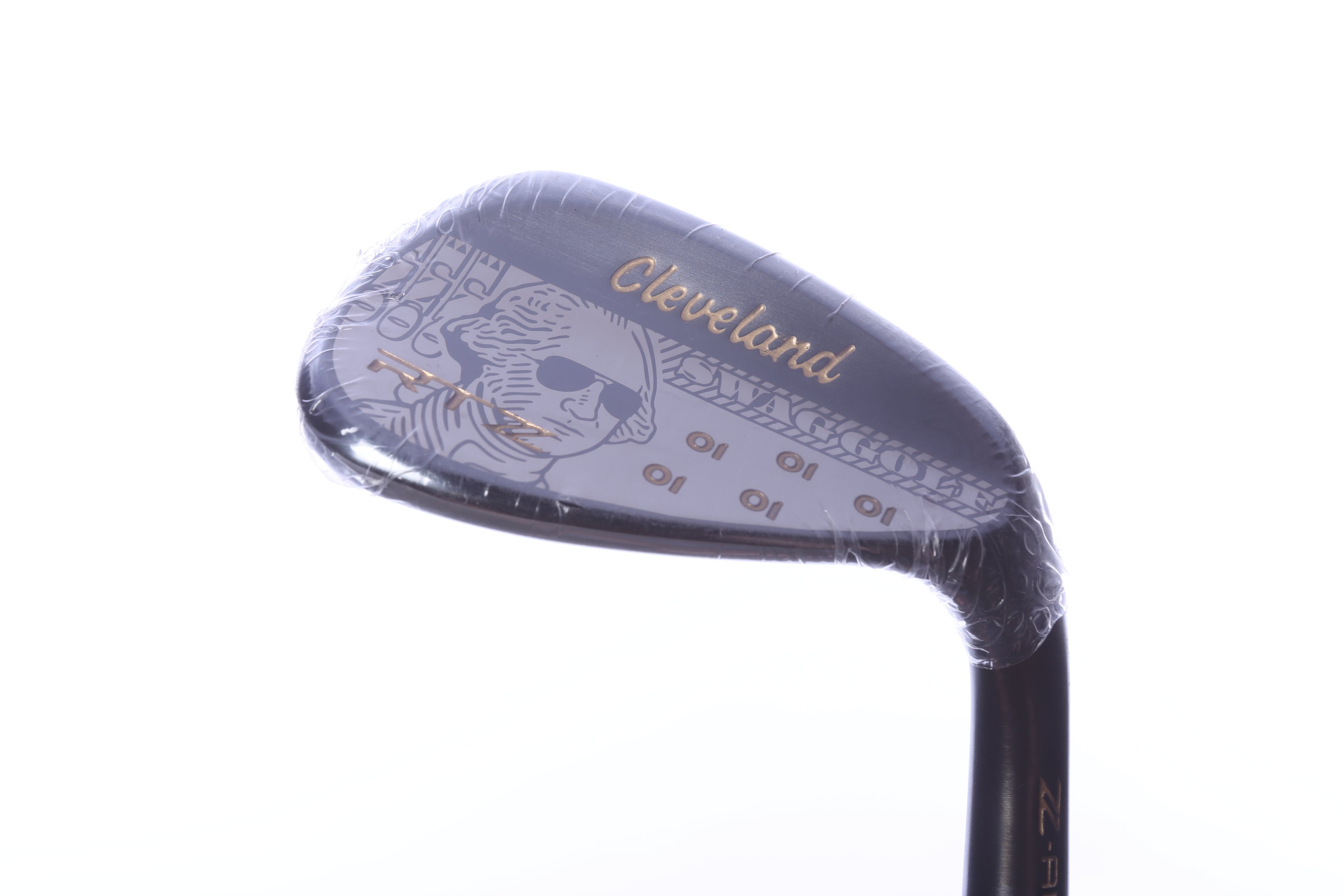 Used Cleveland x Swag RTZ Black Satin Dollar Bill Gap Wedge - Right-Handed - 52 Degrees - Wedge Flex