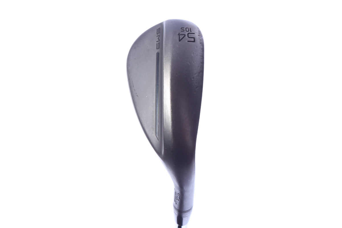 Used Titleist Vokey SM9 Jet Black Sand Wedge - Right-Handed - 54 Degrees - Regular Flex