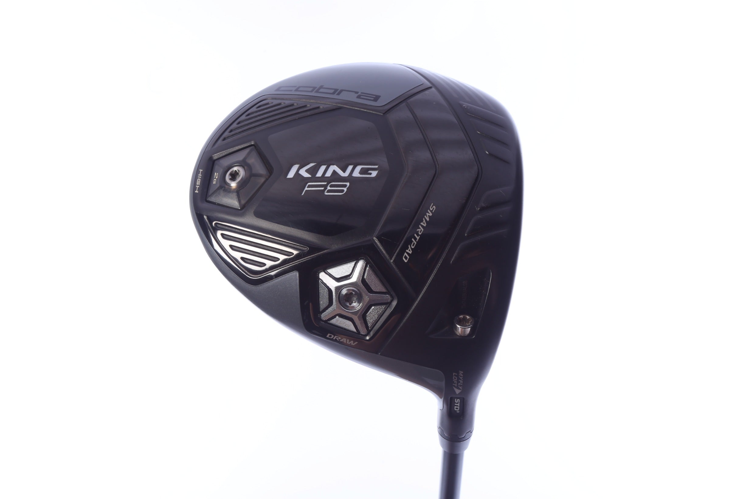 Used Cobra King F8 Driver - 10.5 Degrees - Seniors Flex UST Mamiya Helium - Right-Handed