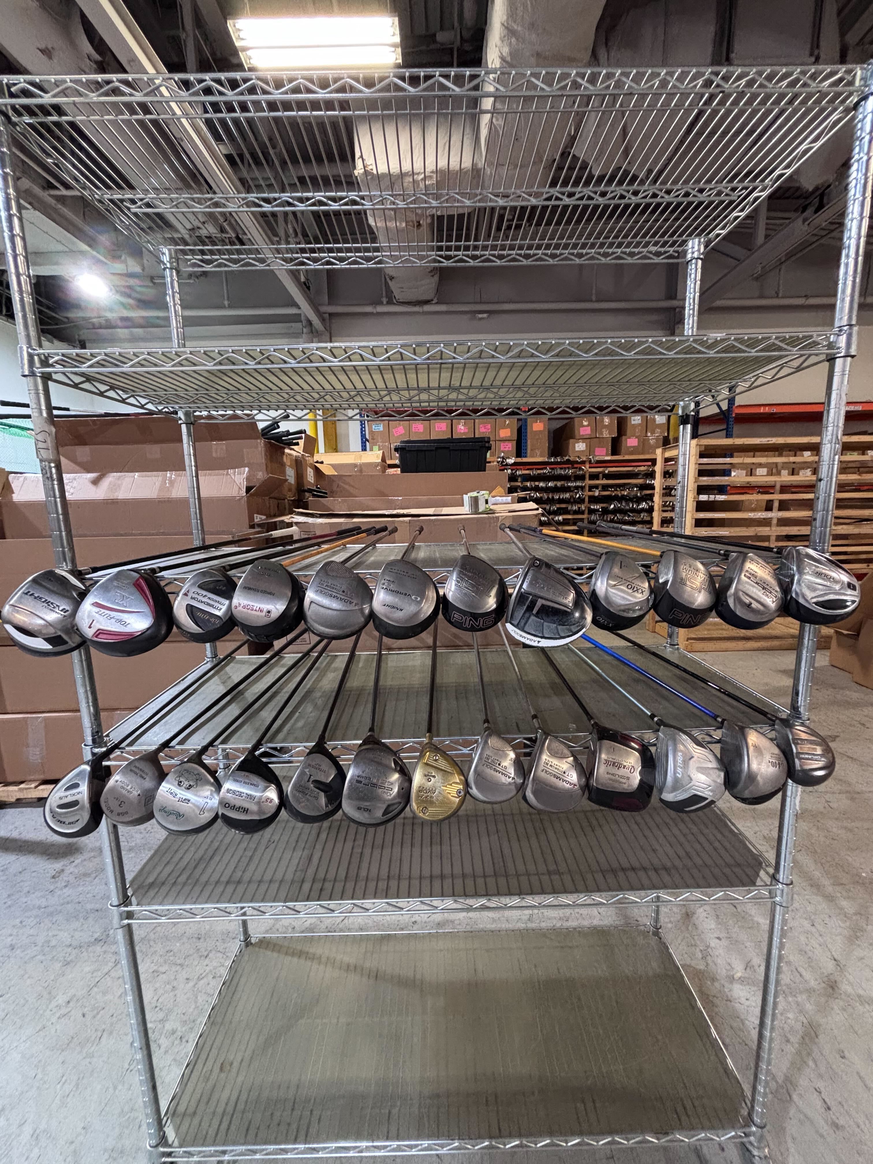 Wholesale Lot 25 Golf Clubs - Assorted Drivers-Next Round