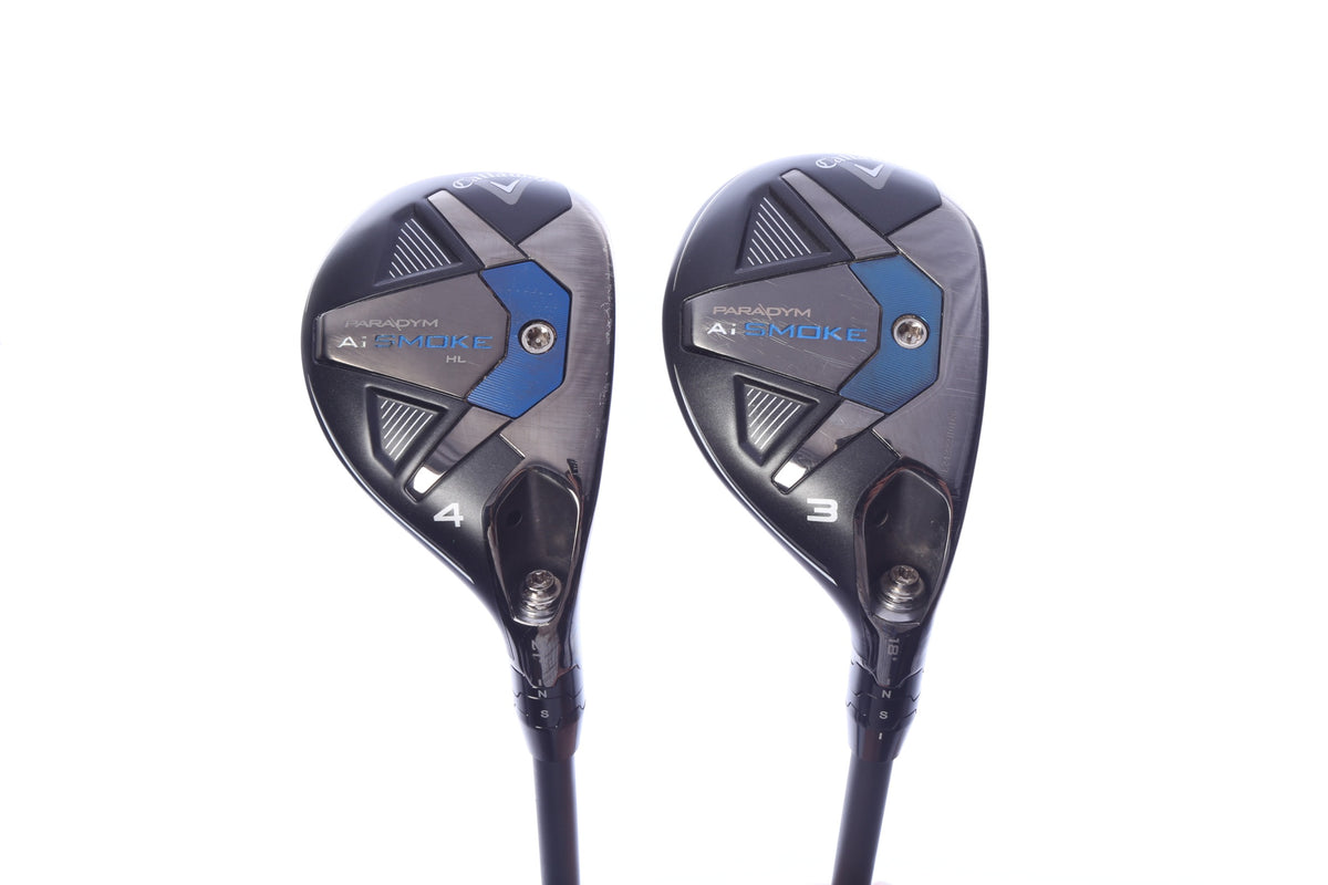Used Callaway Paradym Ai Smoke Hybrid Set - Right-Handed - 3H, 4H - Regular Flex