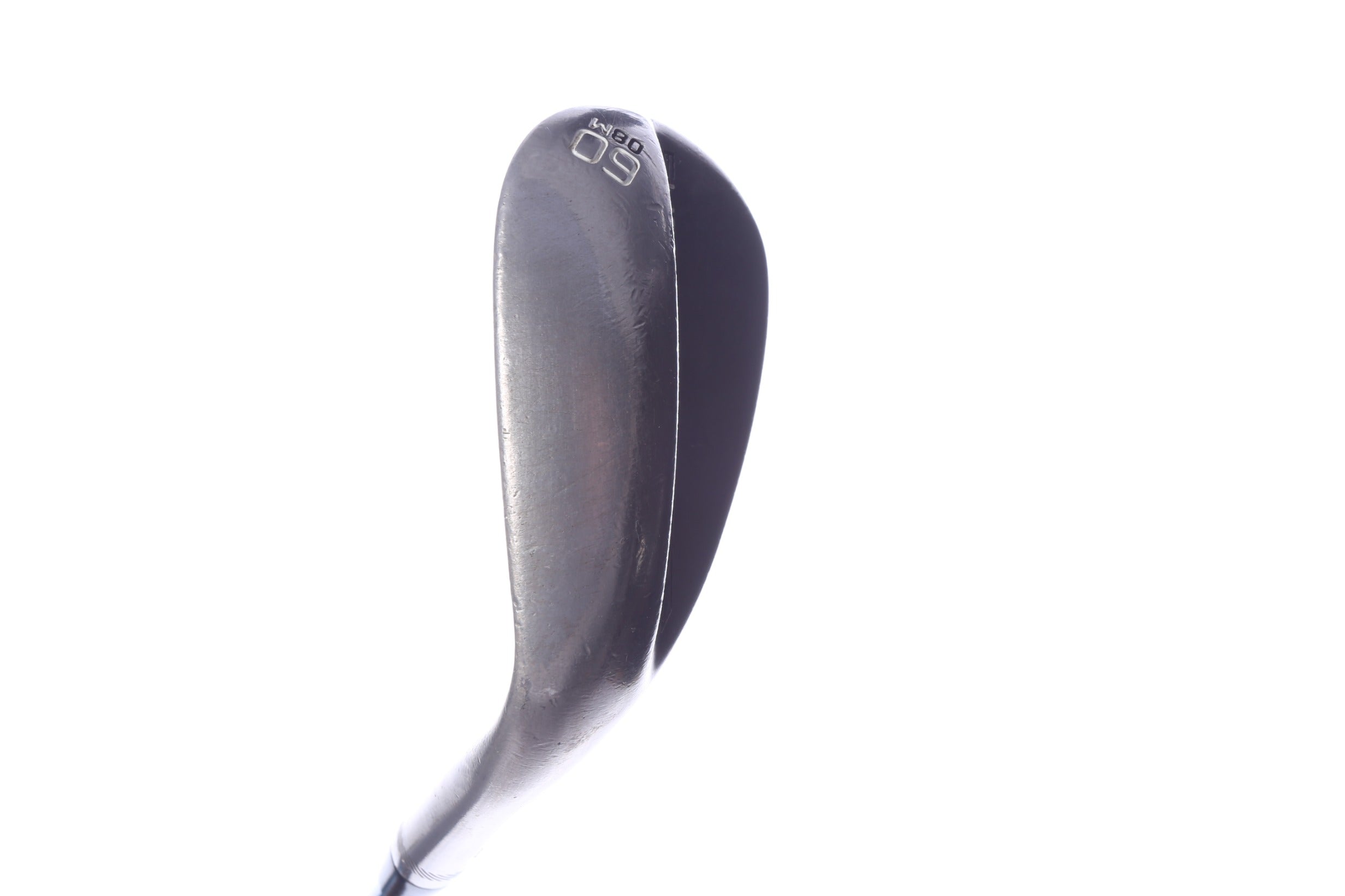 Used Titleist Vokey SM9 Brushed Steel Lob Wedge - Left-Handed - 60 Degrees - Extra Stiff Flex-Next Round