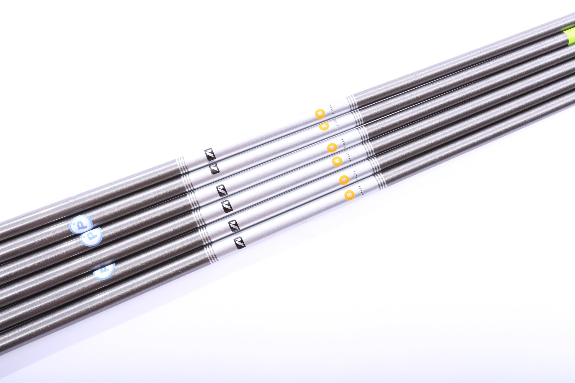 Used Aerotech Steelfiber I95 Cw Stiff Graphite Iron Shaft Set 34.75" - 37.5"-Next Round