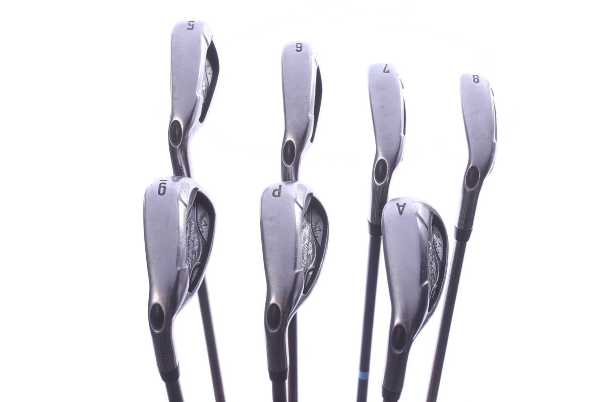 Used Callaway Steelhead XR Iron Set - Left-Handed - 5-PW, AW - Regular Flex