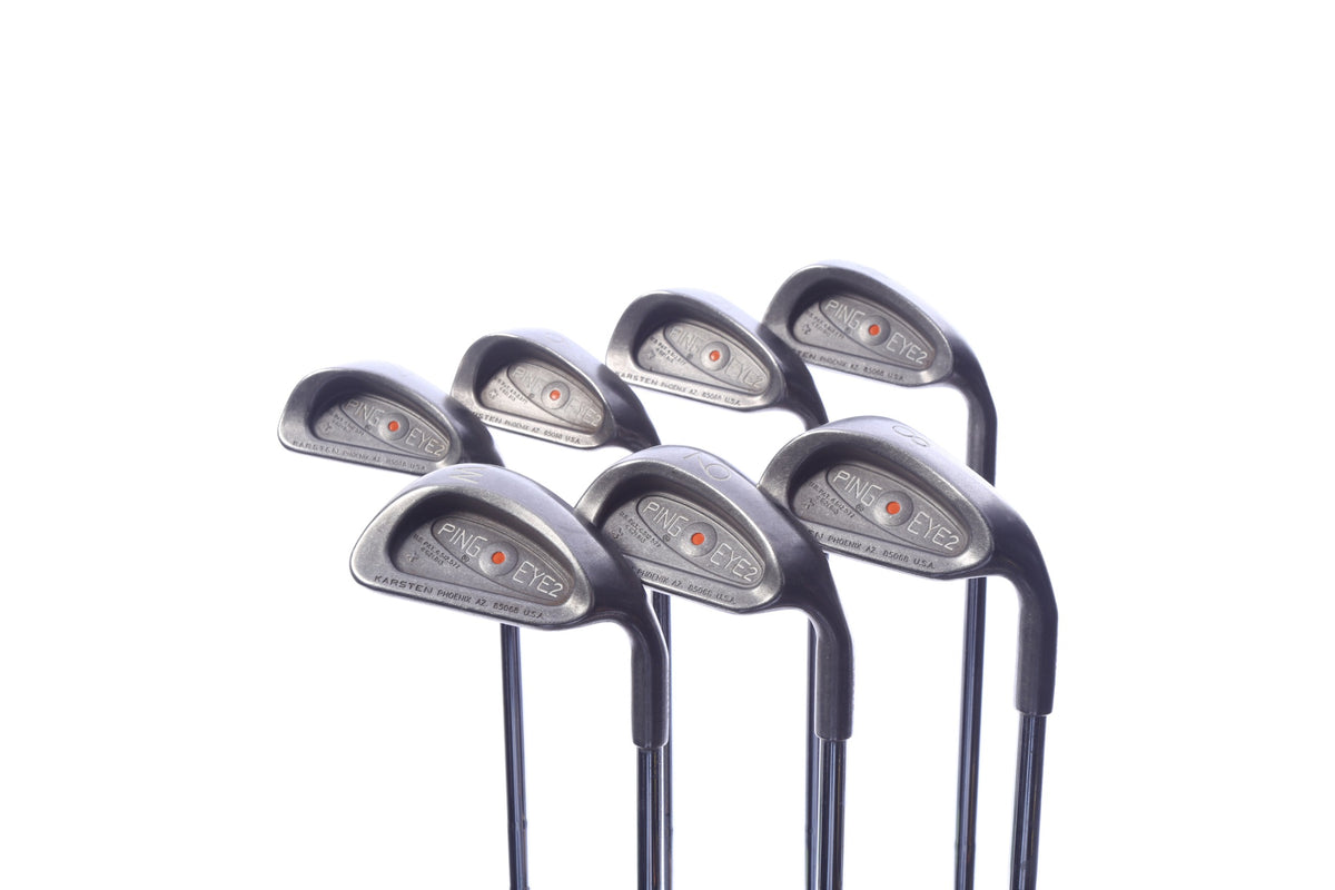 Used Ping Eye 2 + Iron Set - Right-Handed - 4-PW - Regular Flex-Next Round