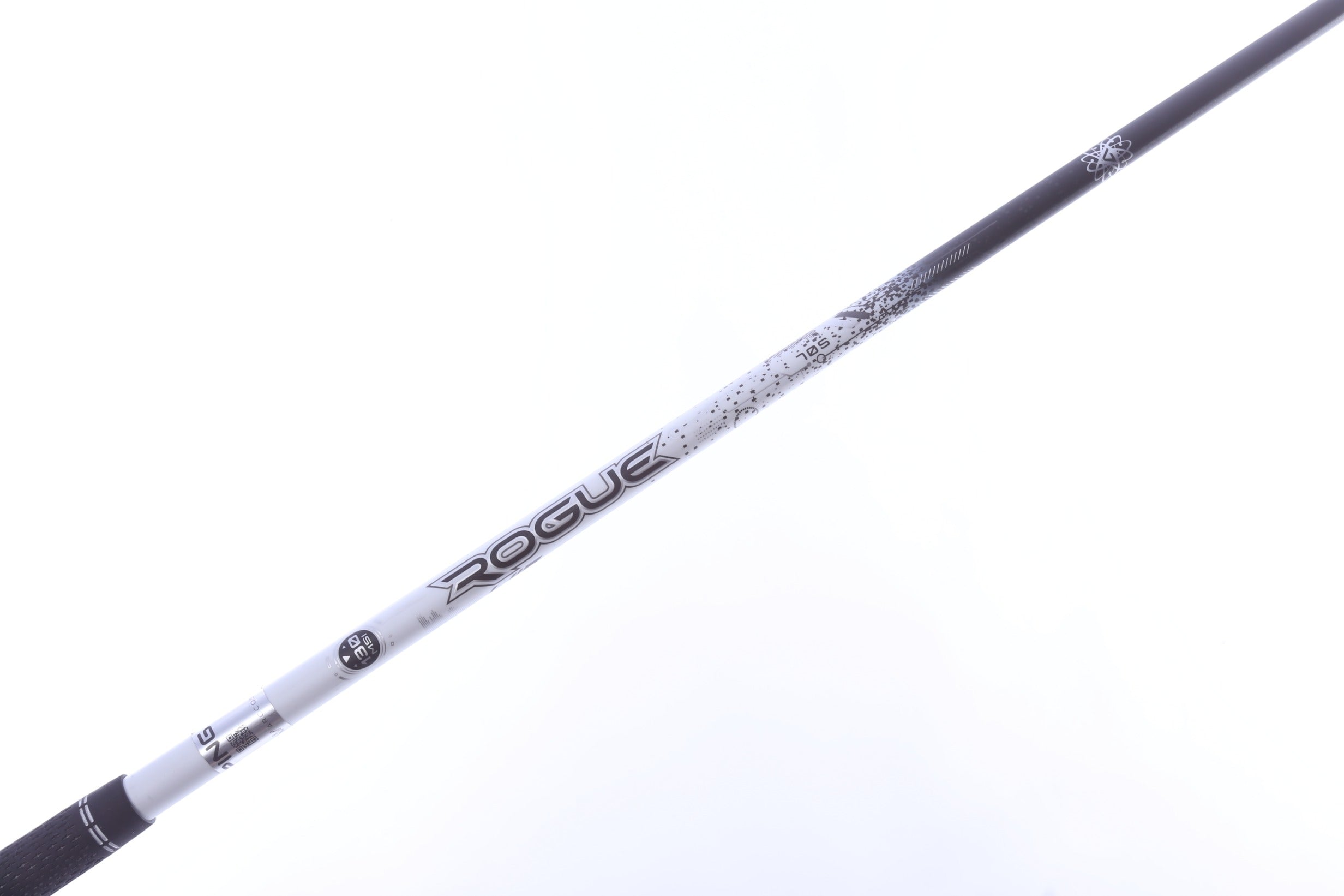 Used Aldila Rogue Silver 130 M.S.I. Driver Shaft Stiff Flex Graphite - 44 in - Ping G410 Adapter-Next Round