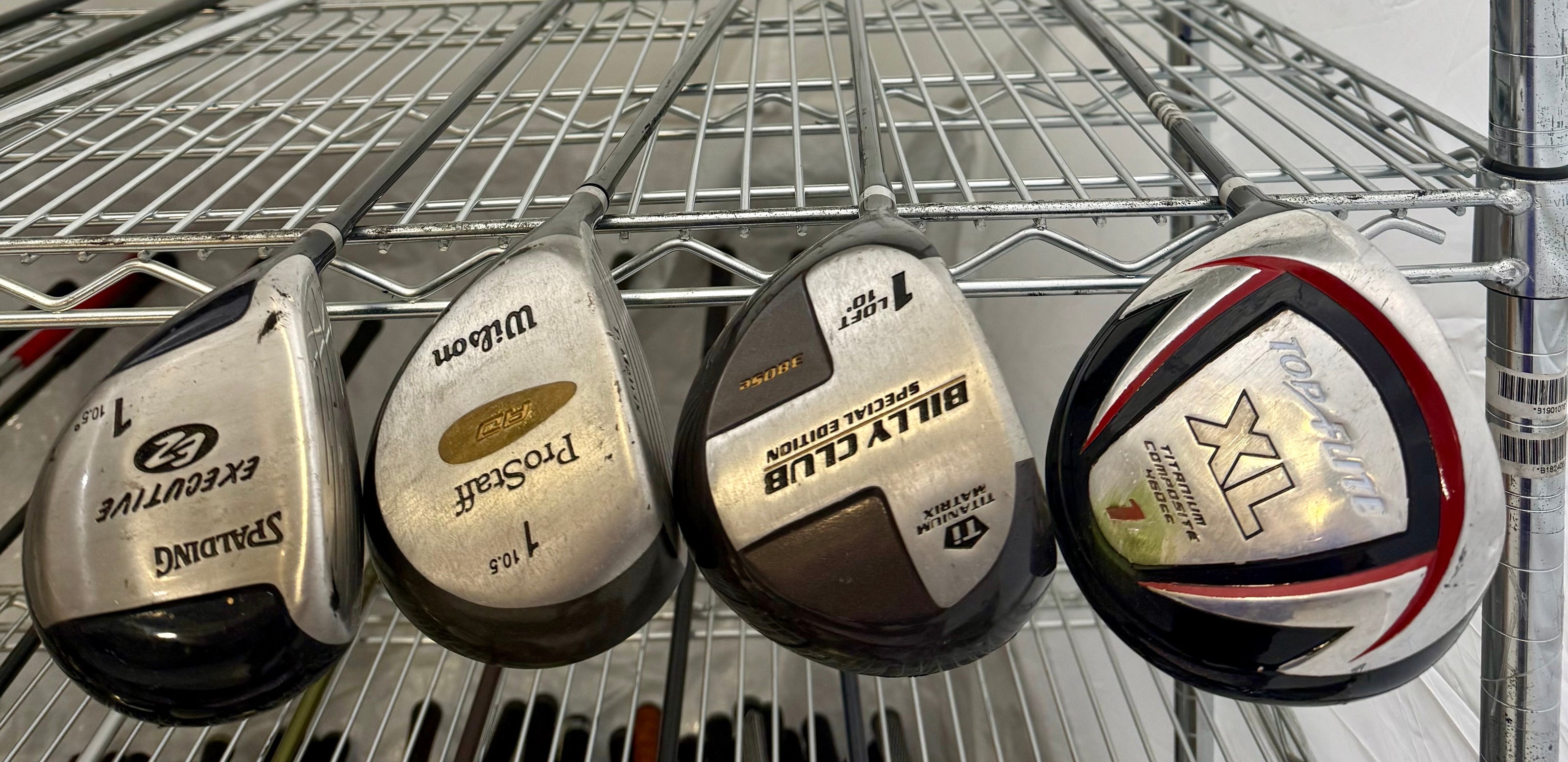 Wholesale Lot of 20 Golf Clubs - Assorted Drivers-Next Round
