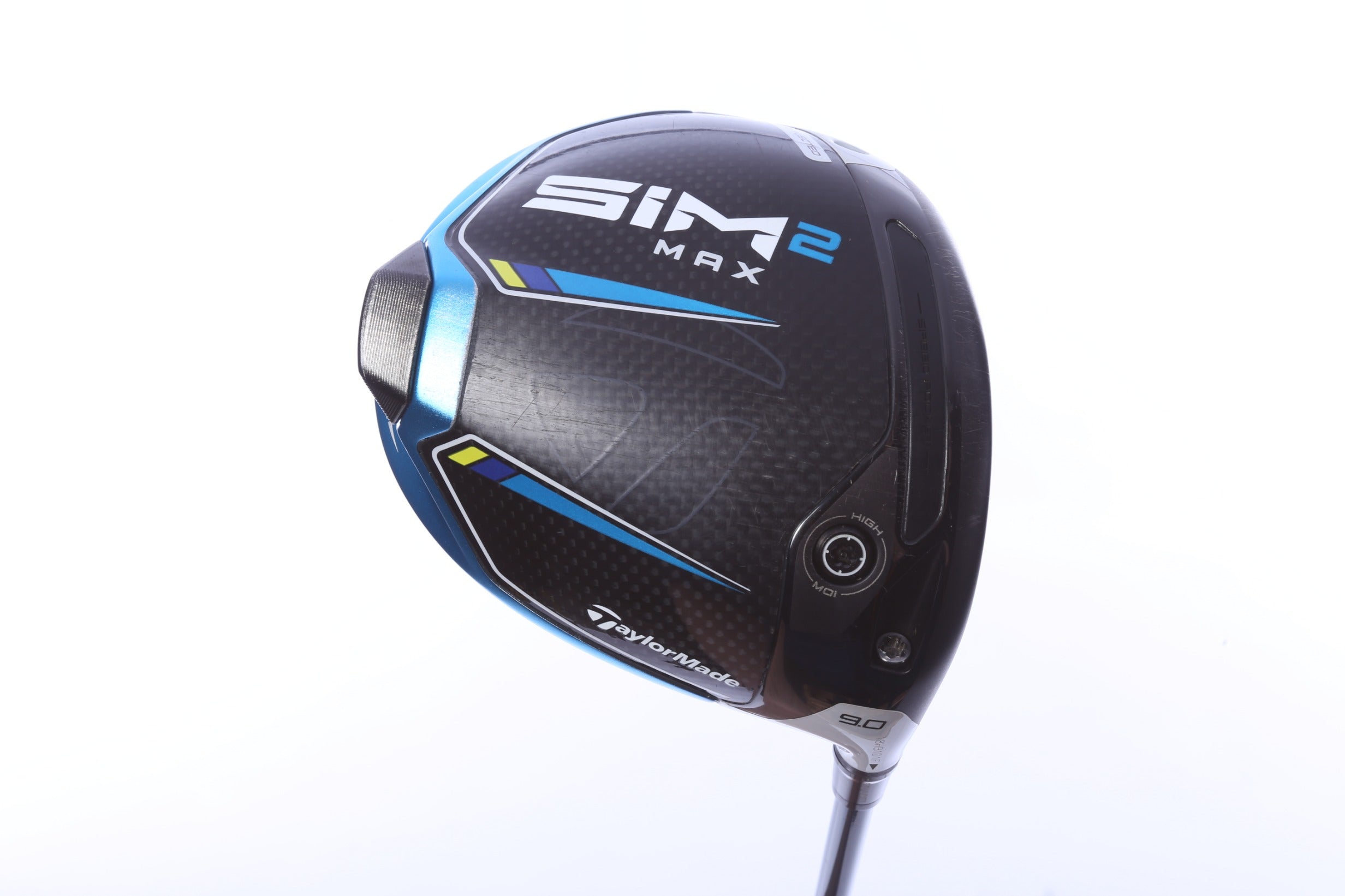 Used TaylorMade SIM2 MAX Driver - 9 Degrees - Stiff Flex Mitsubishi TENSEI TM50 Blue - Right-Handed-Next Round