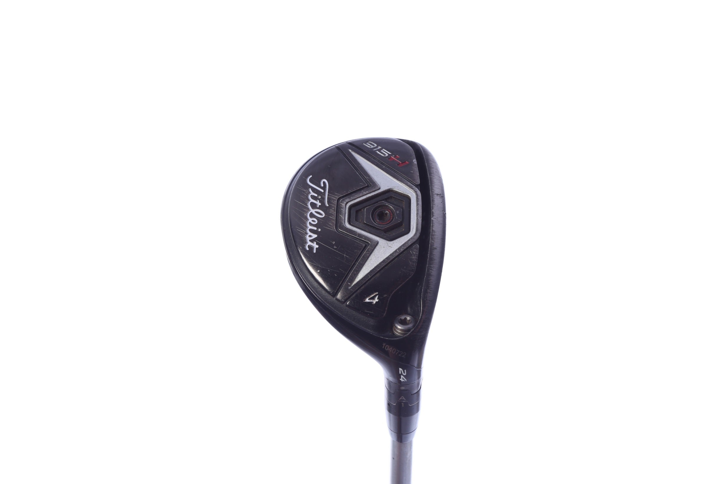Used Titleist 915 H 4H Hybrid - Right-Handed - 24 Degrees - Stiff Flex