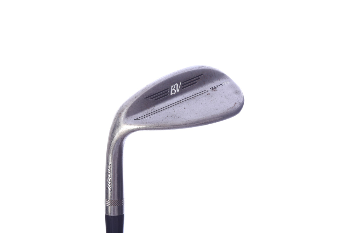 Used Titleist Vokey SM9 Raw Sand Wedge - Left-Handed - 54 Degrees - Wedge Flex