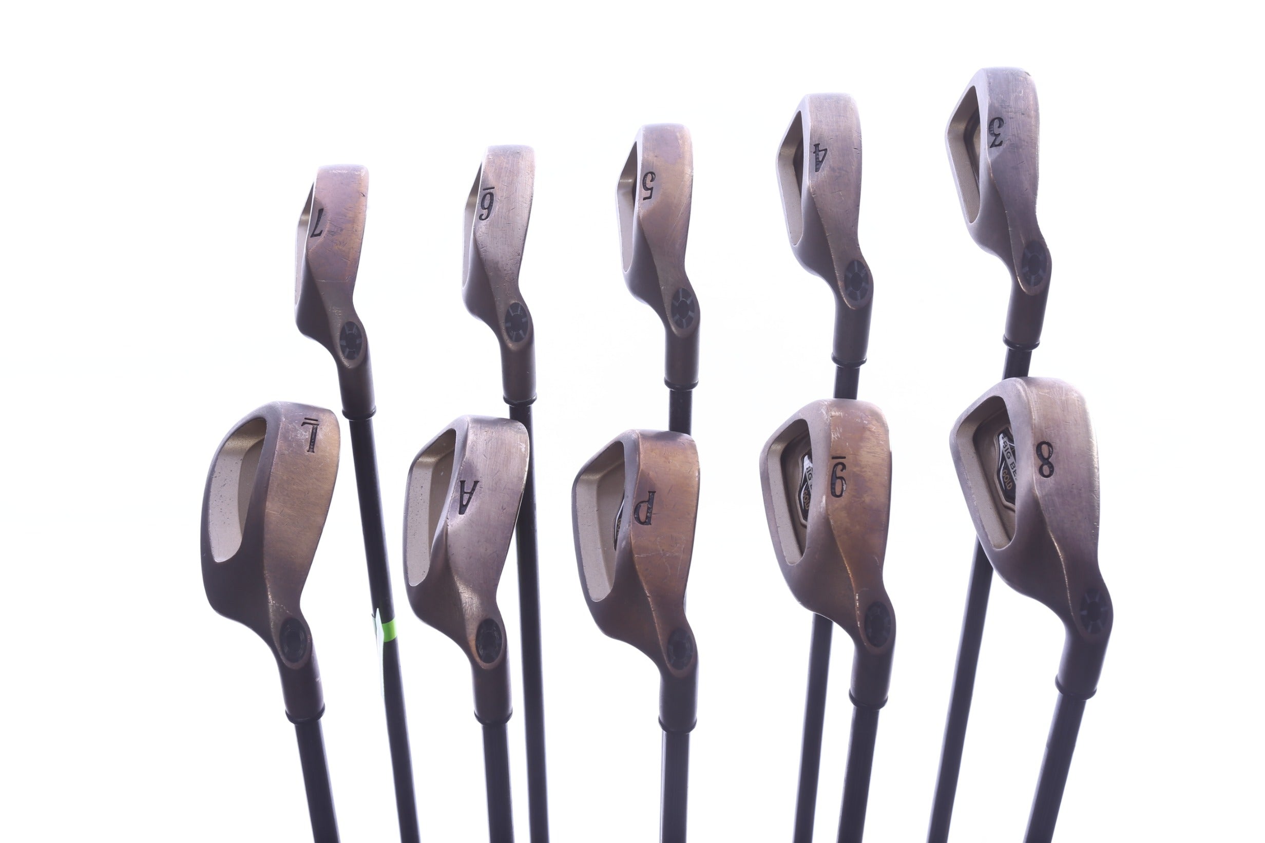 Used Callaway Big Bertha Gold Iron Set - Right-Handed - 3-PW, AW, LW - Stiff Flex-Next Round