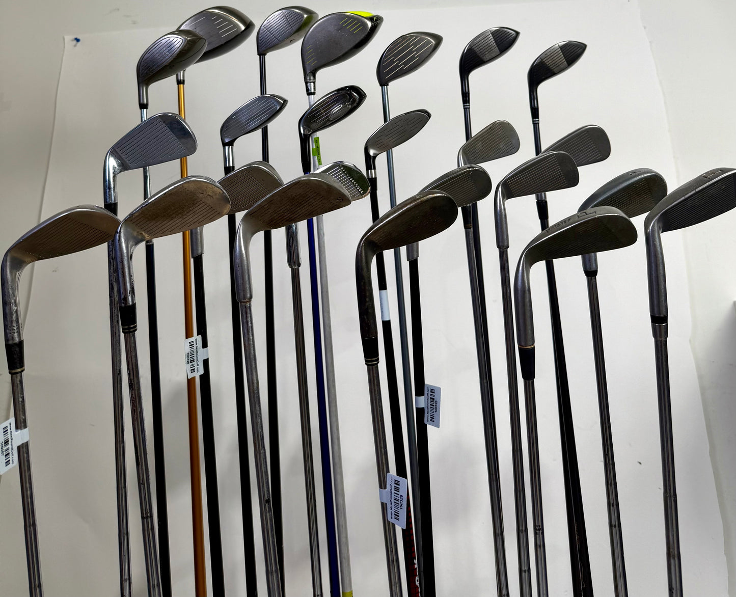 Wholesale Lot of 24 Golf Clubs - Right Handed - Assorted Brands and Flexes-Next Round