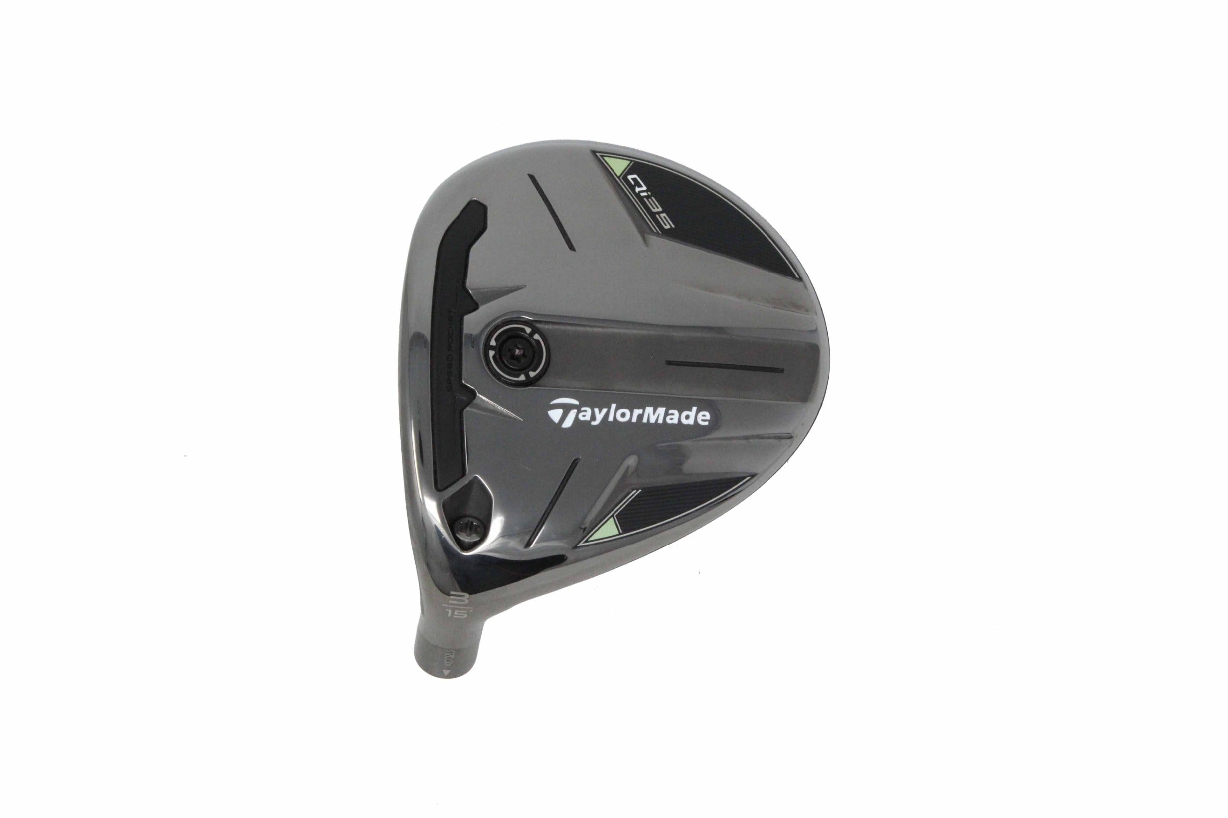 Used TaylorMade Qi35 3-Wood - HEAD ONLY - Left-Handed - 15 Degrees