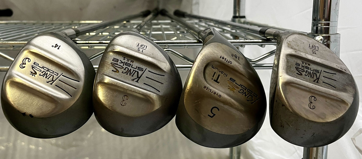 Wholesale Lot of 30 Golf Clubs - Callaway & King Cobra Fairway Woods-Next Round