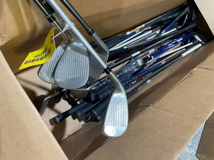 Wholesale Lot of 35 Tour Edge, Bazooka Models, Hot Launch Iron Woods
