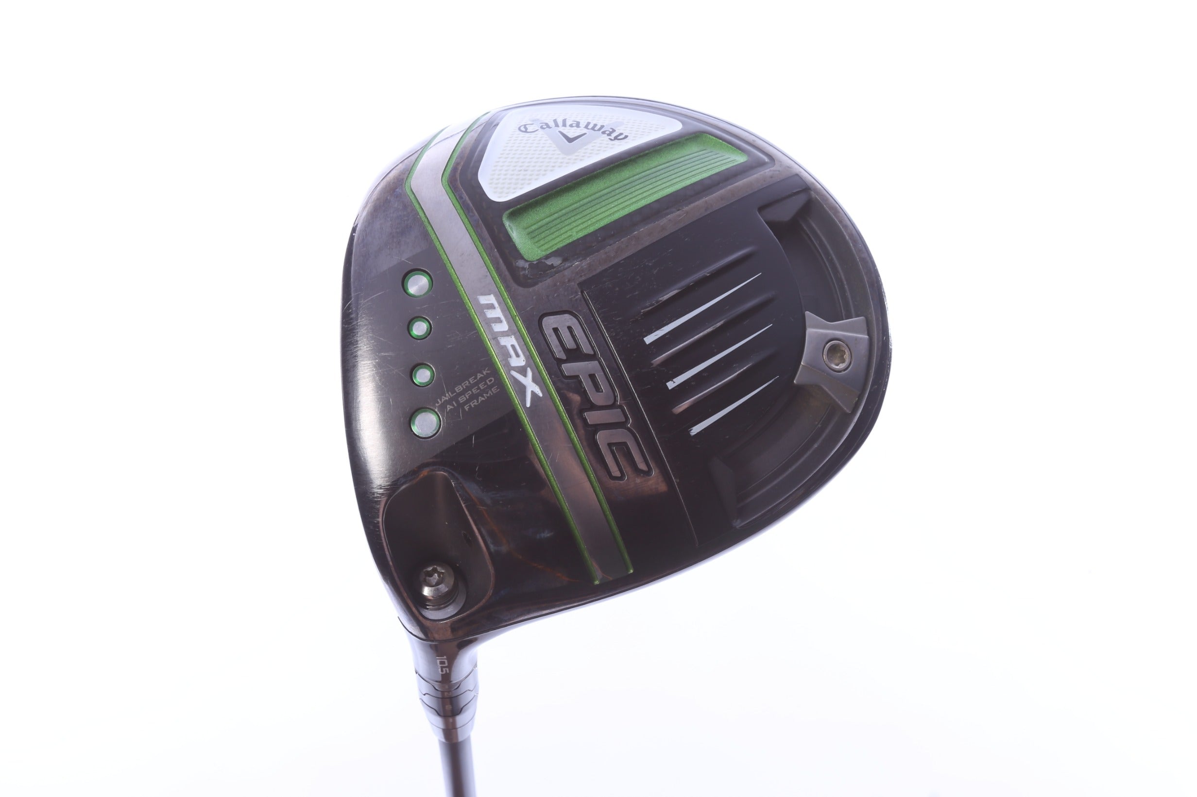 Used Callaway Epic MAX Driver - 10.5 Degrees - Seniors Flex Project X CYPHER - Left-Handed-Next Round