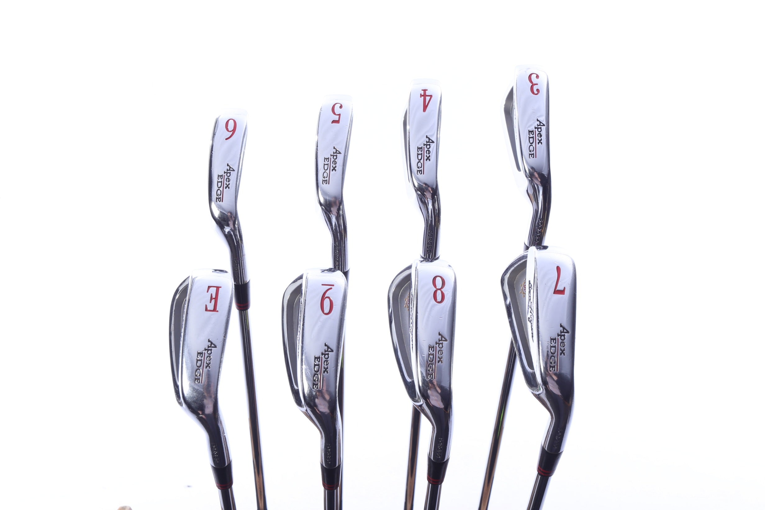 Used Ben Hogan Apex Edge 2006 Iron Set - Right-Handed - 3-PW - Regular Flex