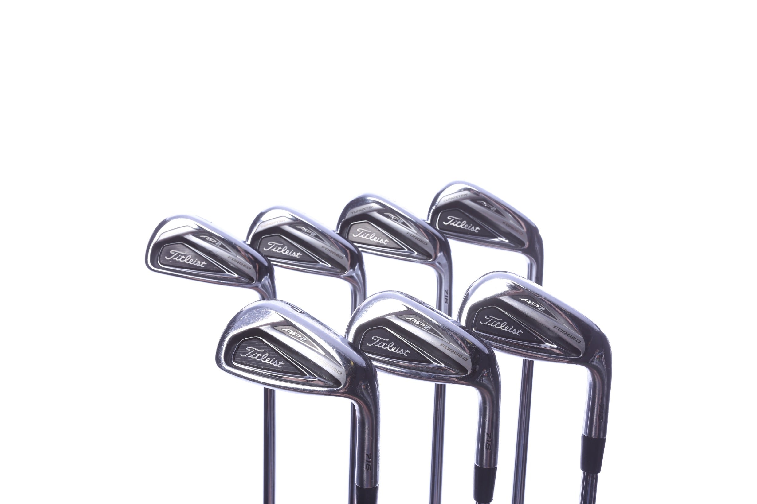 Used Titleist AP2 716 Forged Iron Set - Right-Handed - 4-PW - Extra Stiff Flex