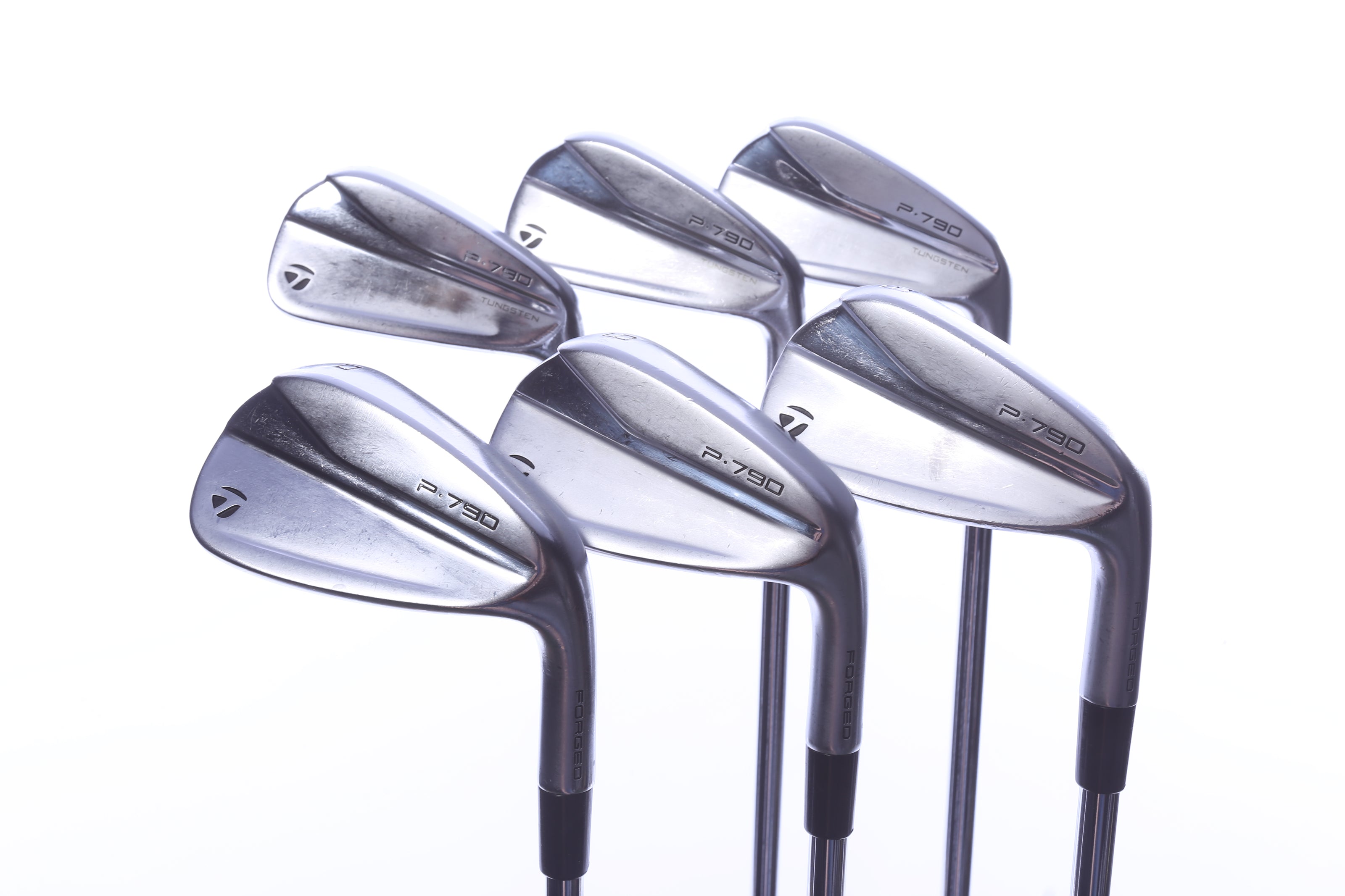 Used TaylorMade 2021 P790 Iron Set - Right-Handed - 5-PW - Regular Flex