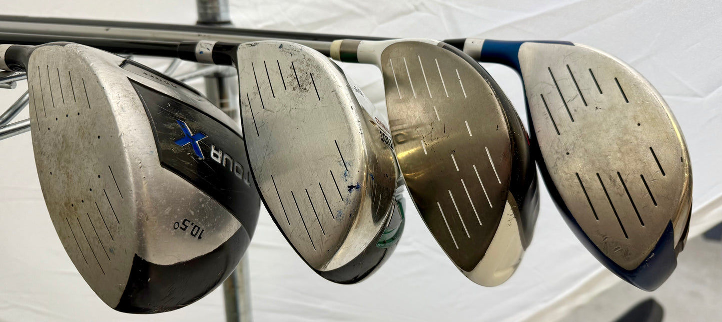 Wholesale Lot 15 Golf Clubs - Assorted Drivers-Next Round