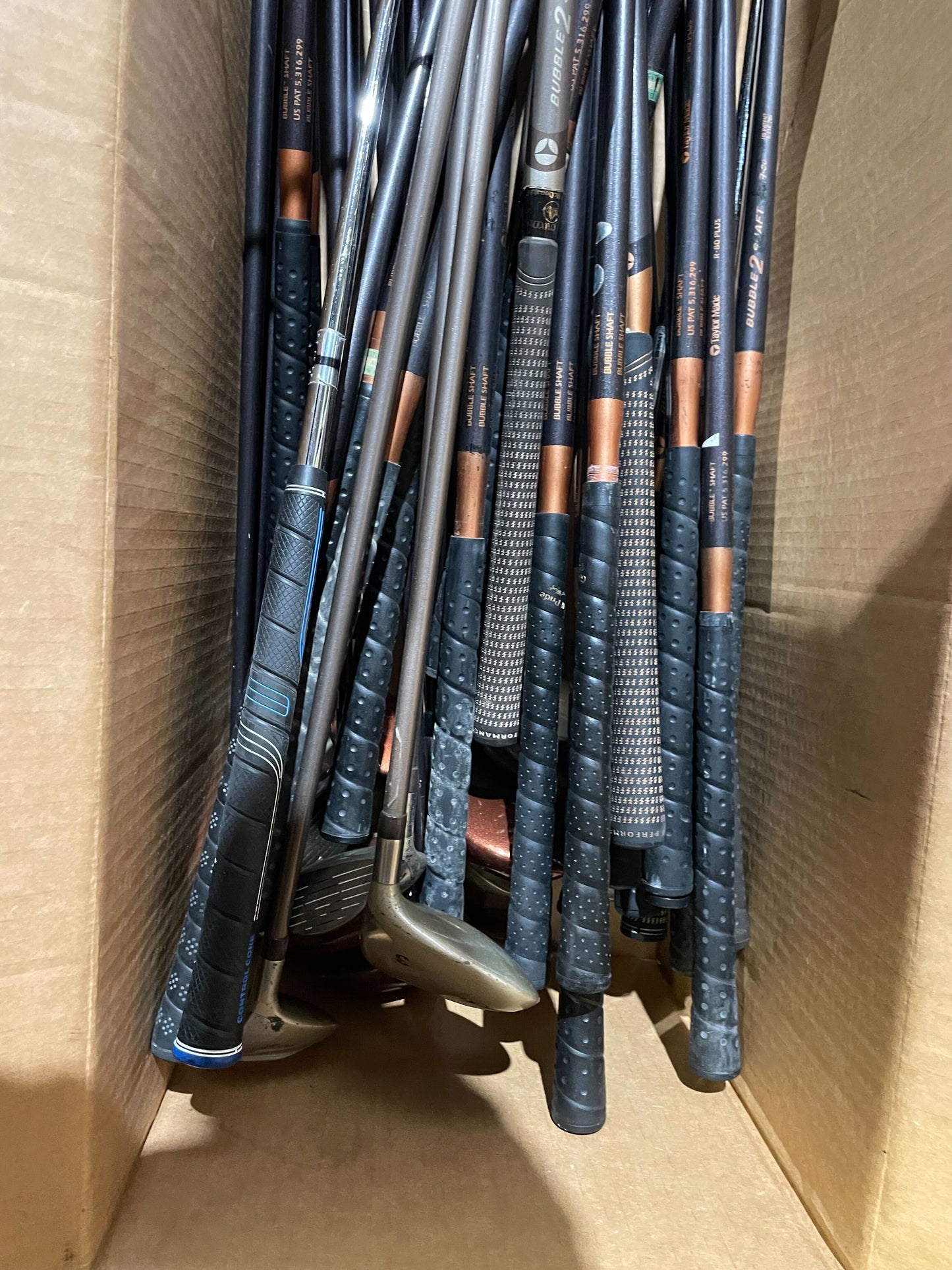Wholesale Lot of 45 TaylorMade Ti Bubble, Burner 2 Fairway Woods-Next Round