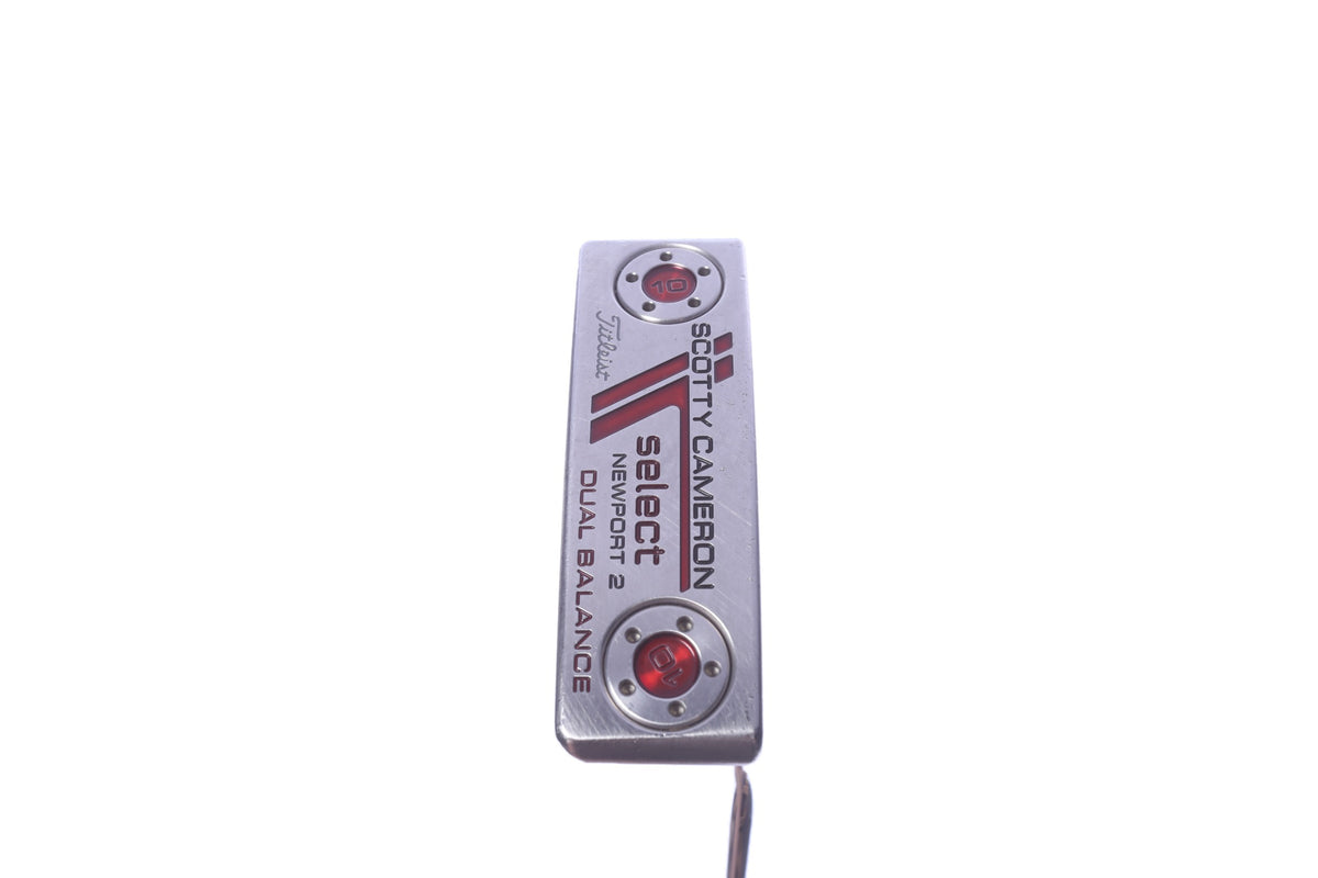 Used Titleist Scotty Cameron Select Newport 2 Dual Balance Putter - Right-Handed - 37 in - Blade