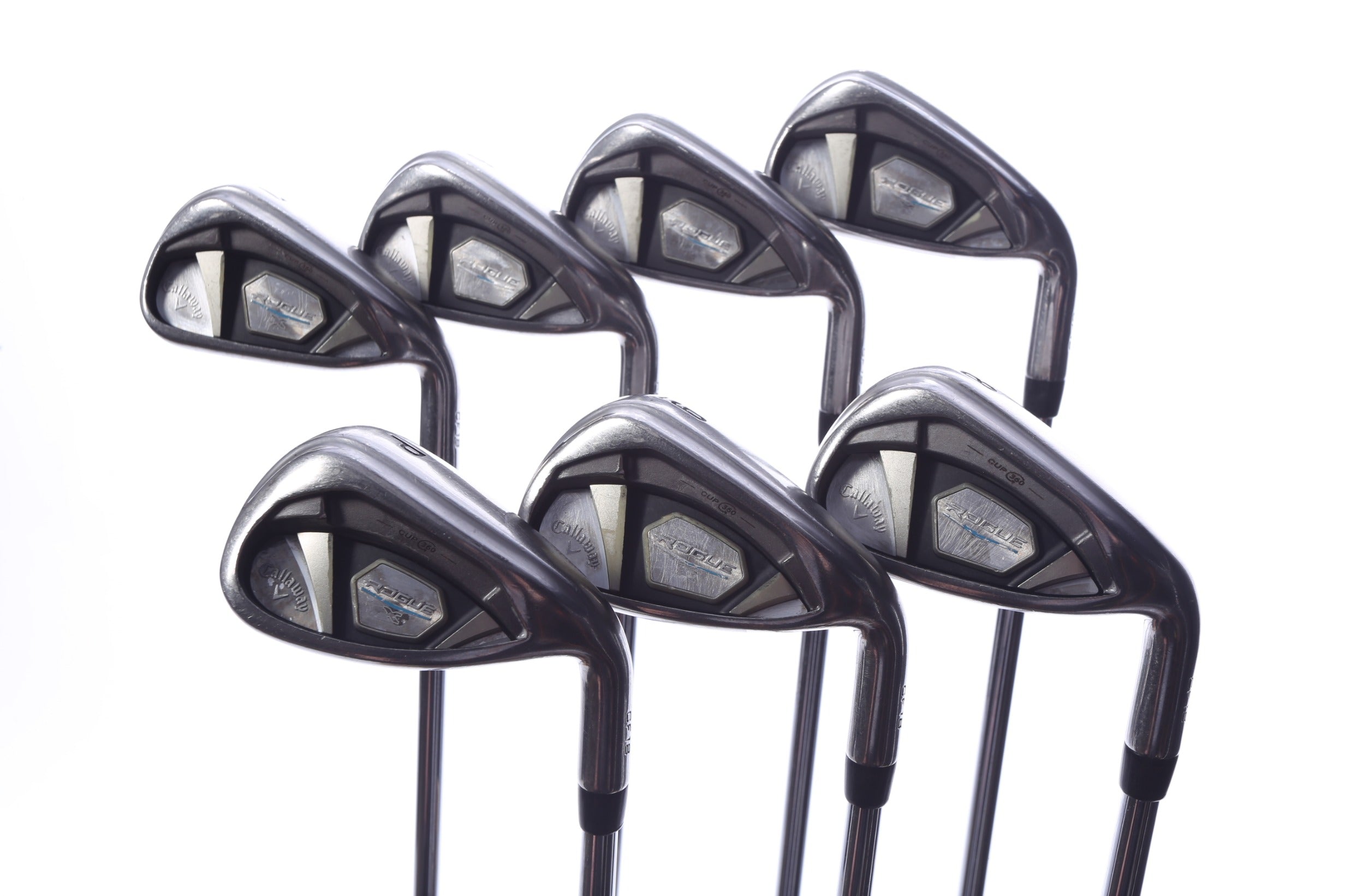 Used Callaway Rogue X Iron Set - Right-Handed - 4-PW - Stiff Flex-Next Round