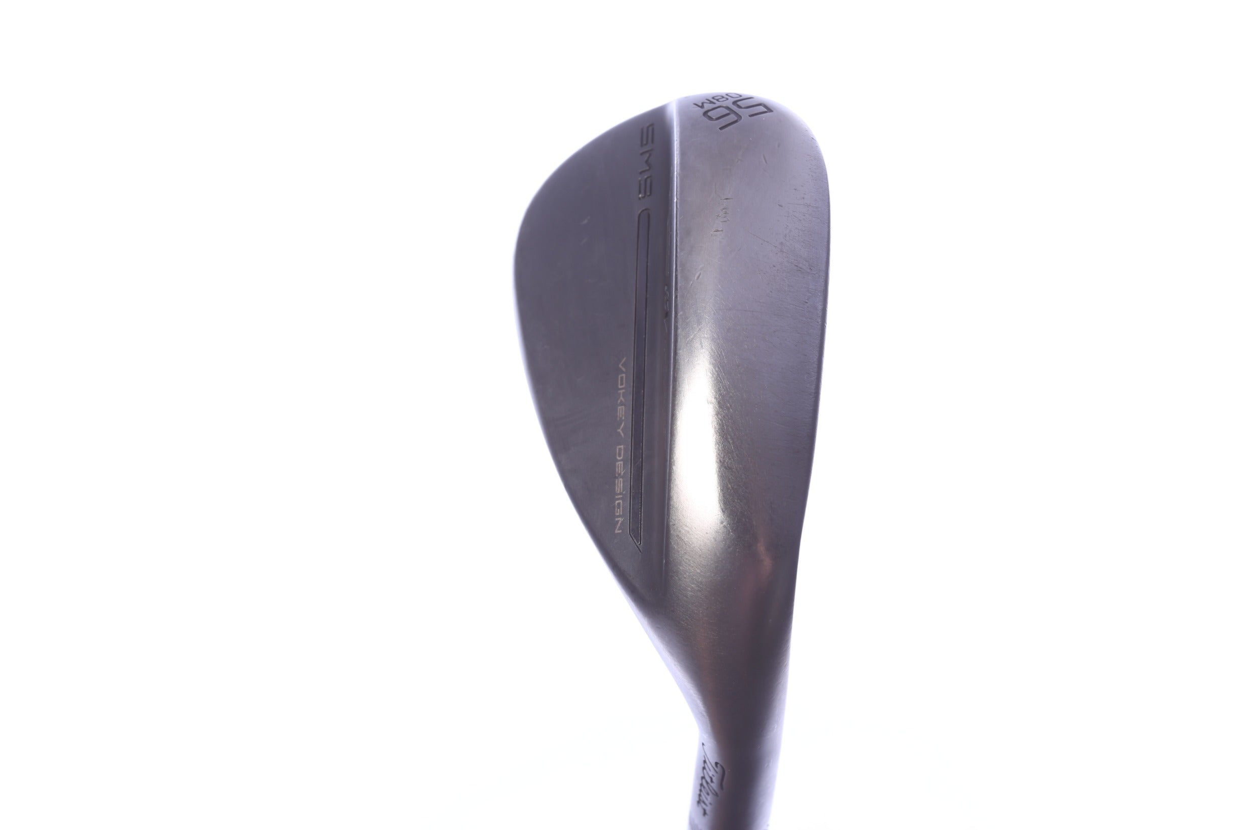 Used Titleist Vokey SM9 Jet Black Sand Wedge - Right-Handed - 56 Degrees - Wedge Flex