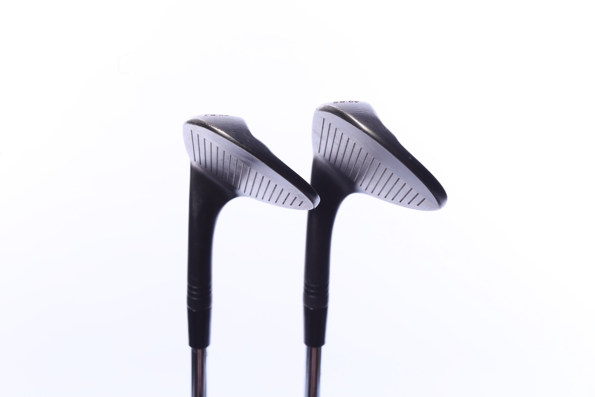 Used TaylorMade Milled Grind 2 Black Wedge Set - Right-Handed - 52*, 56* - Stiff Flex