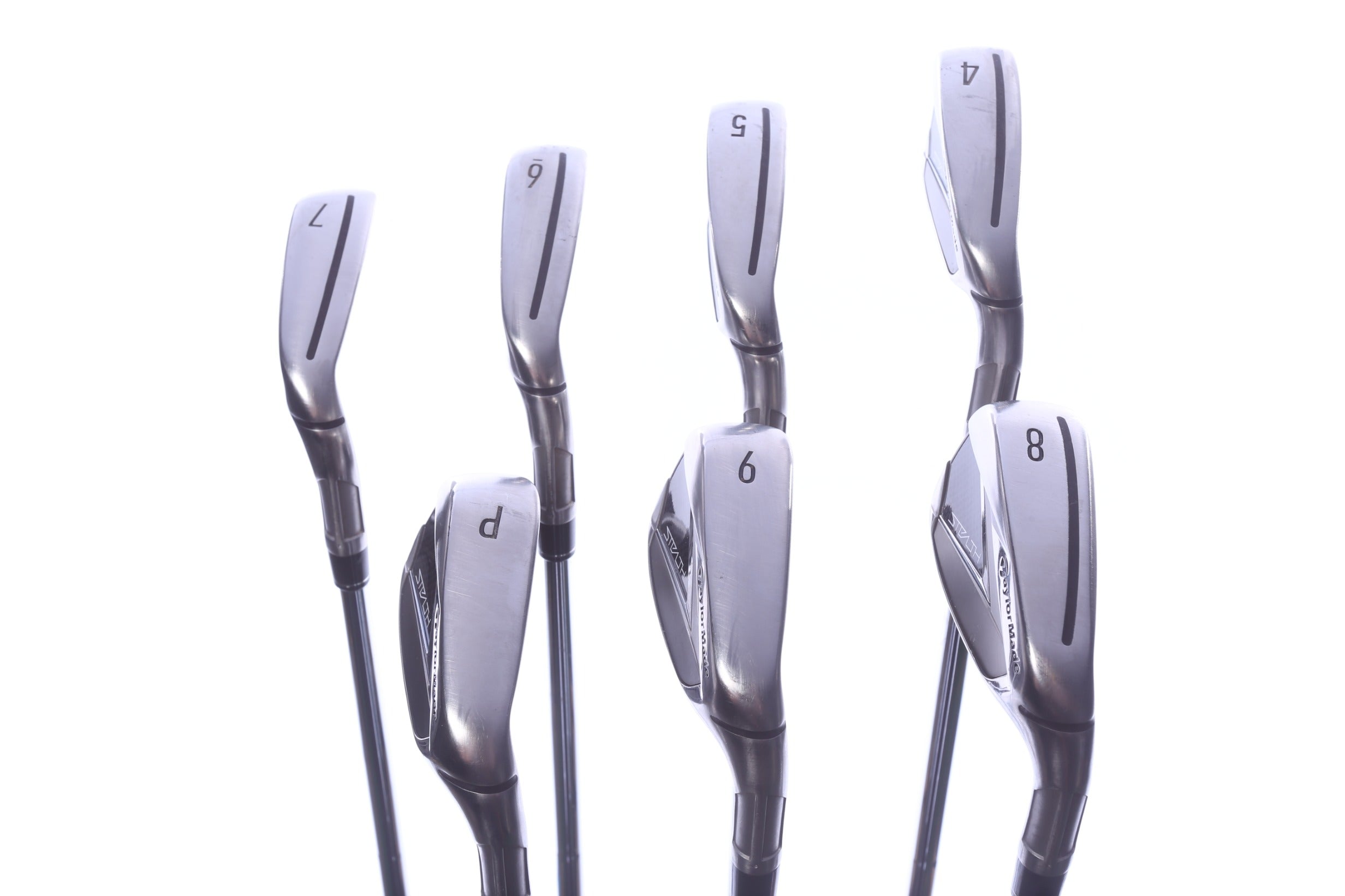 Used TaylorMade STEALTH Iron Set - Right-Handed - 4-PW - Extra Stiff Flex