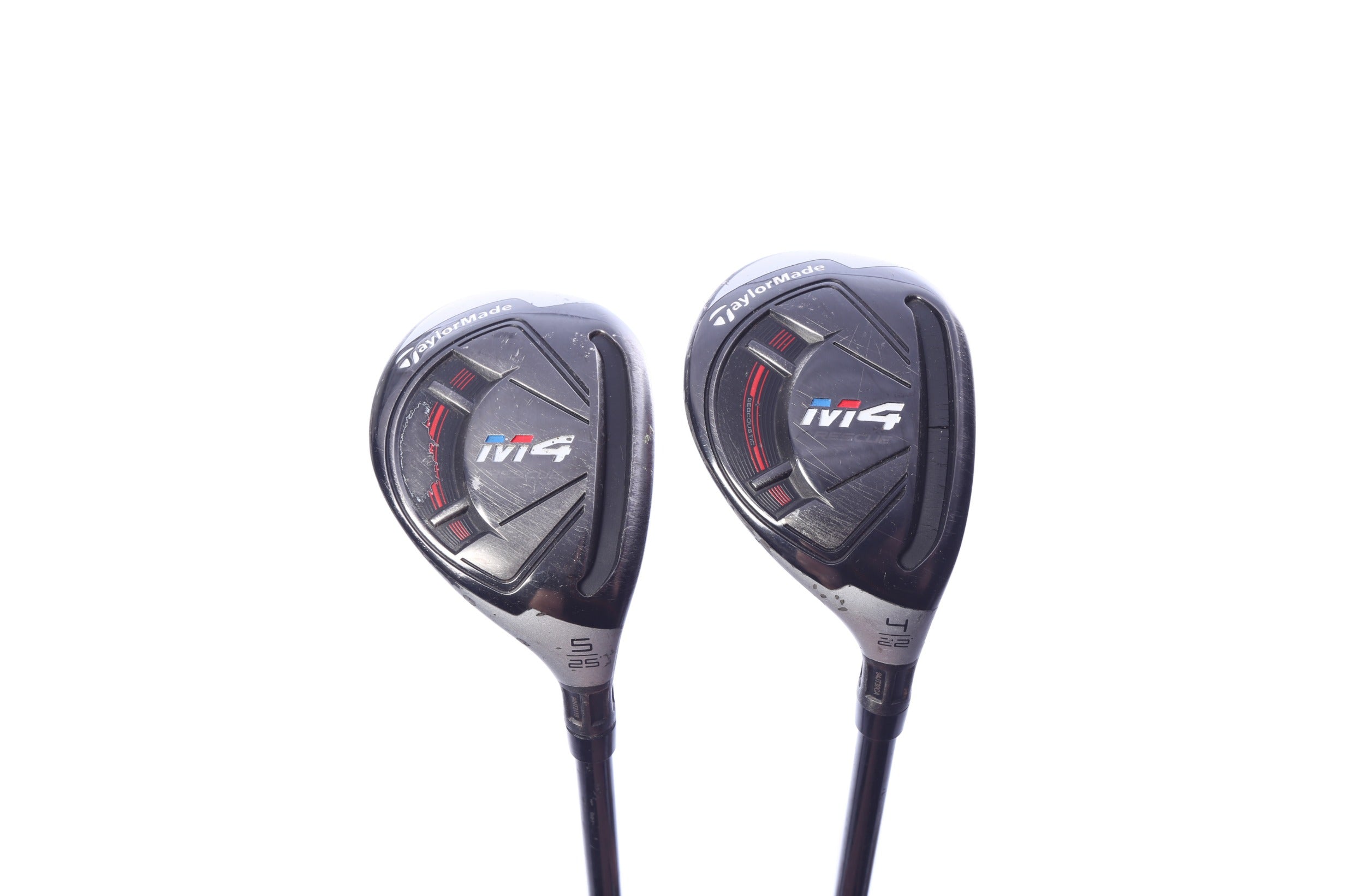 Used TaylorMade M4 Rescue Hybrid Set - Right-Handed - 4H, 5H - Stiff Flex