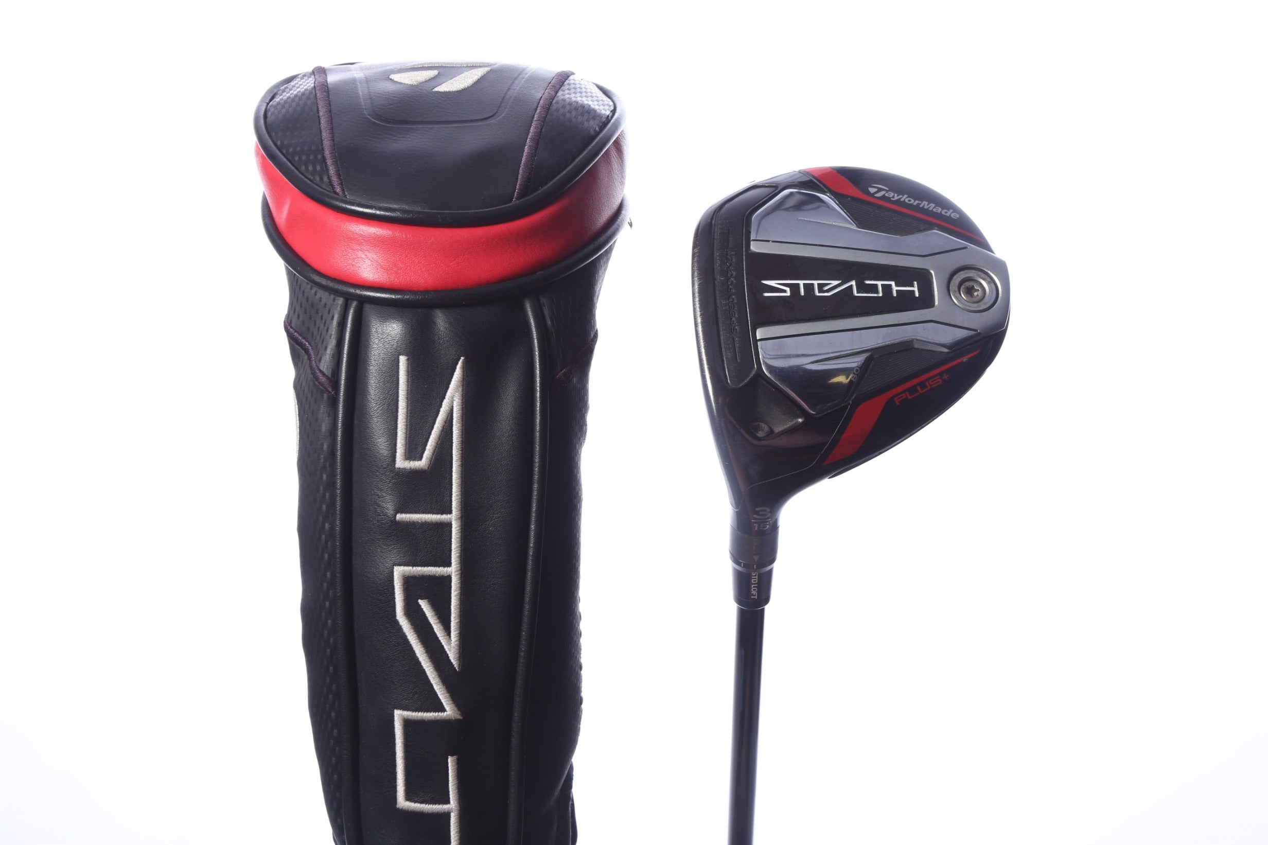 Used TaylorMade STEALTH PLUS 3-Wood - Left-Handed - 15 Degrees - Stiff Flex-Next Round