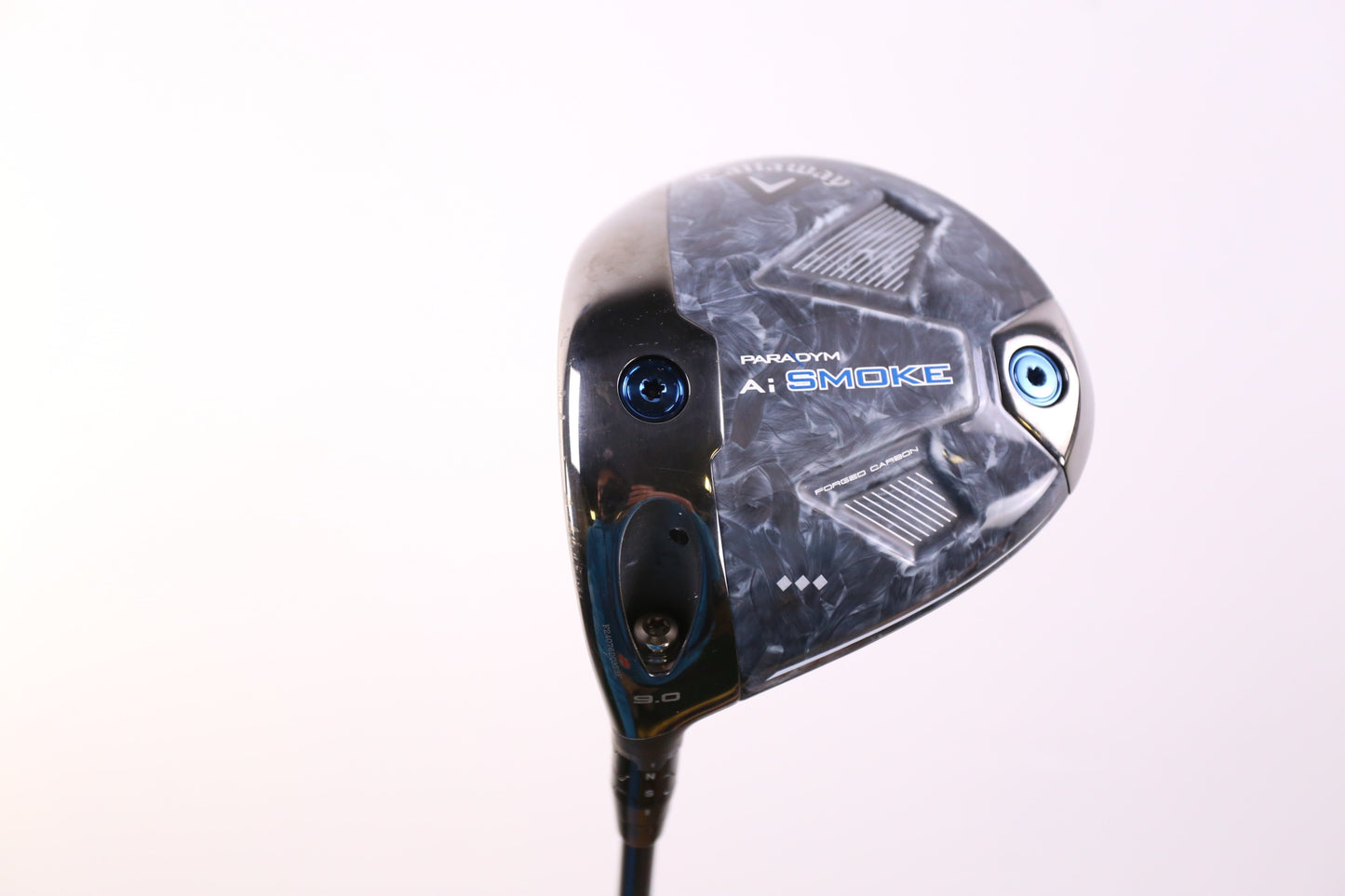 LEFTY Callaway Paradym Ai Smoke TD 9* Driver 45.5 in Graphite Shaft Stiff Flex-Next Round