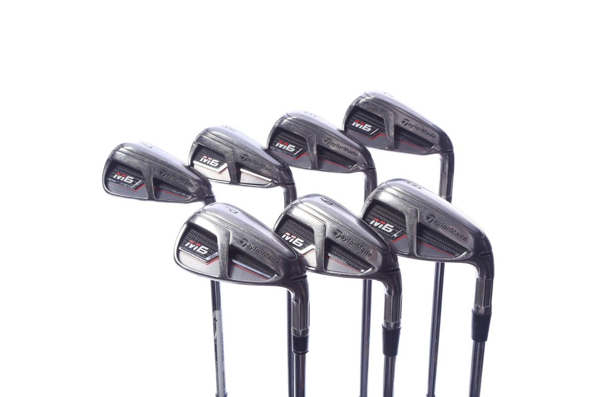 Used TaylorMade M6 Iron Set - Right-Handed - 4-PW - Stiff Flex