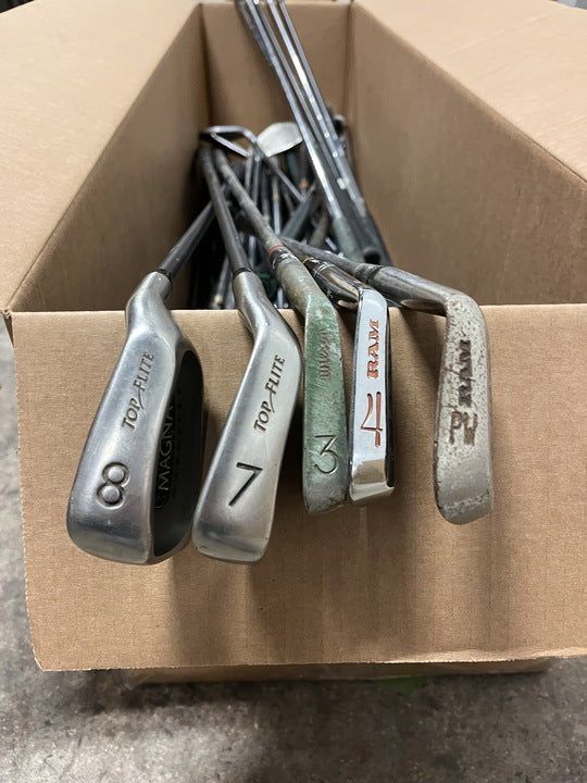 Wholesale Lot of 50 Single Irons. Ram, Wilson, Top Flite, etc-Next Round
