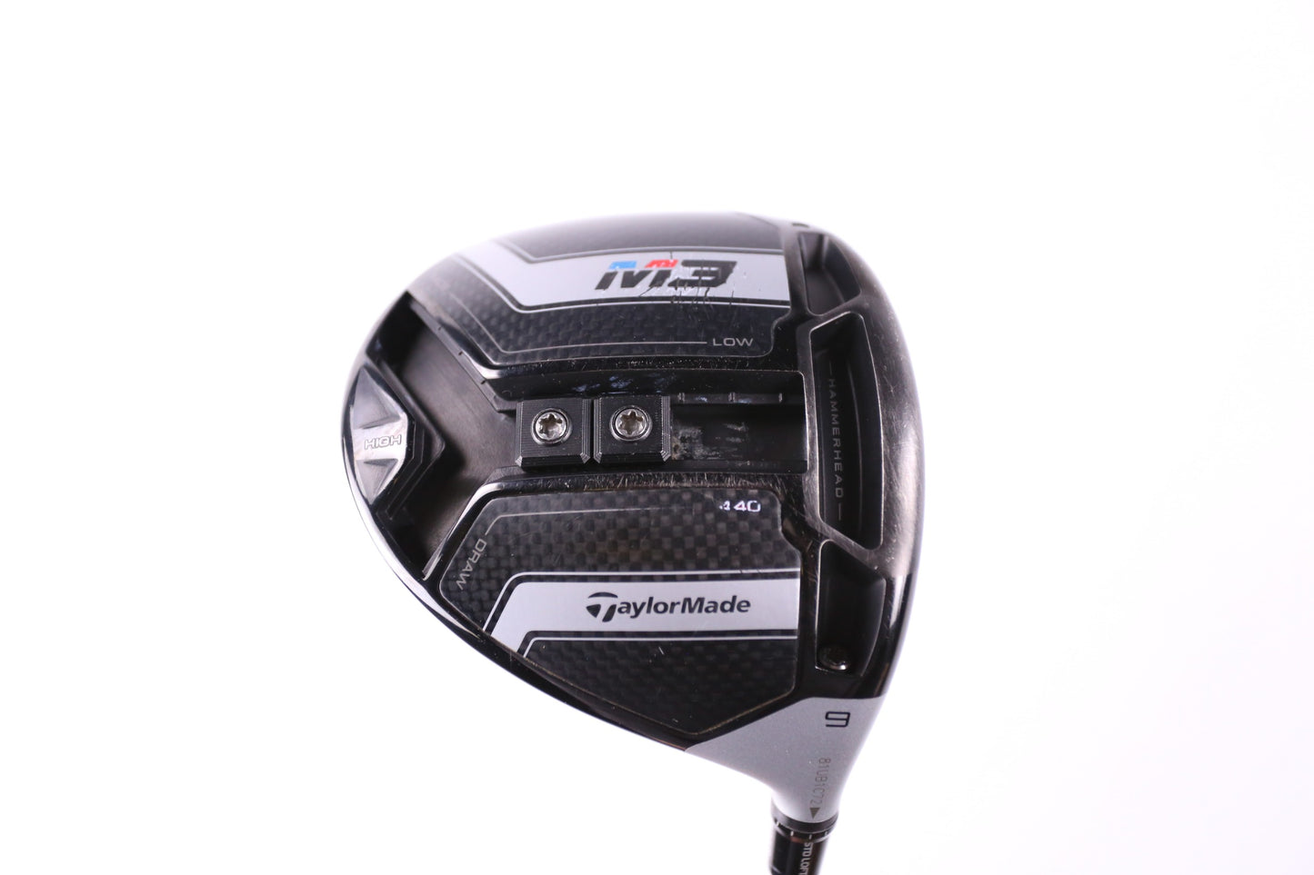 Used TaylorMade M3 440 Driver - Right-Handed - 9 Degrees - Extra Stiff Flex-Next Round