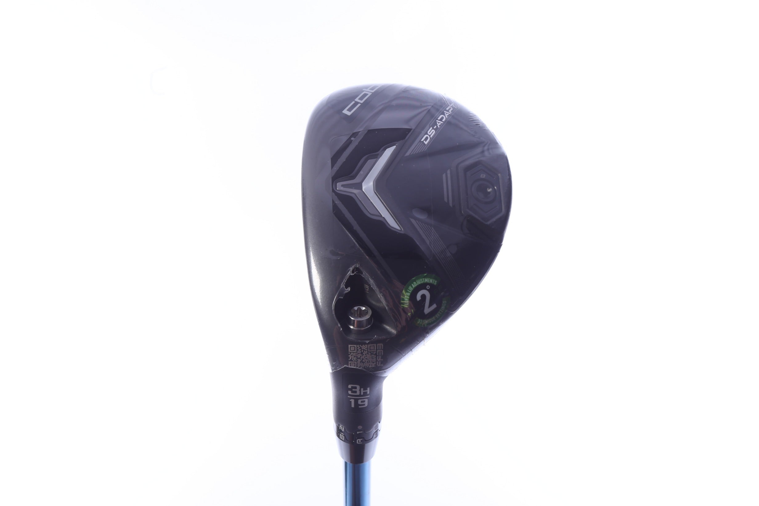Cobra DS-ADAPT 3H Hybrid - Left-Handed - 19 Degrees - Stiff Flex-Next Round