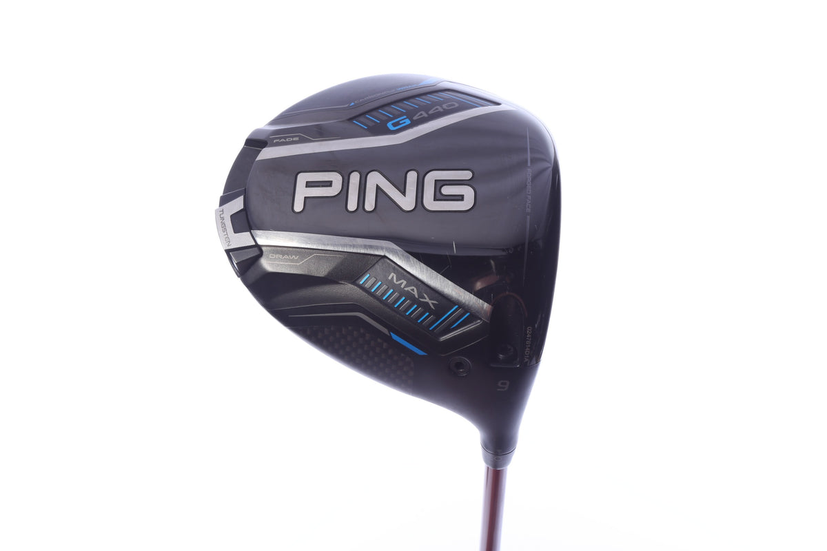 Used Ping G440 MAX Driver - 9 Degrees - Regular Flex Project X Denali Red - Right-Handed