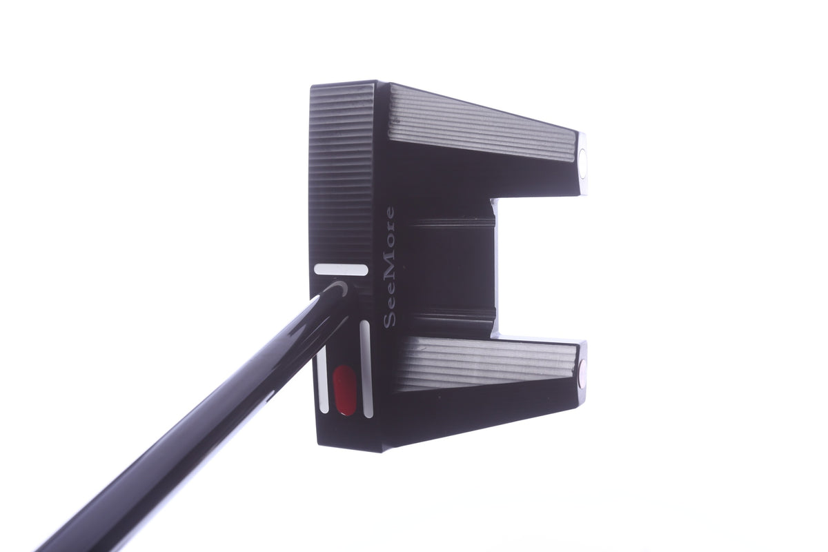 Used See More Black Mini Giant HTX Putter - Right-Handed - 36.5 in - Mallet-Next Round