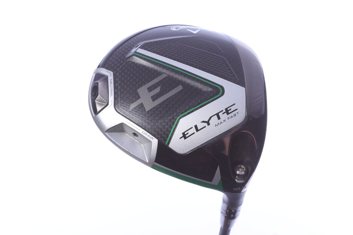 Used Callaway Elyte Max Fast Driver - 10.5 Degrees - Regular Flex Mitsubishi VANQUISH Blue - Right-Handed